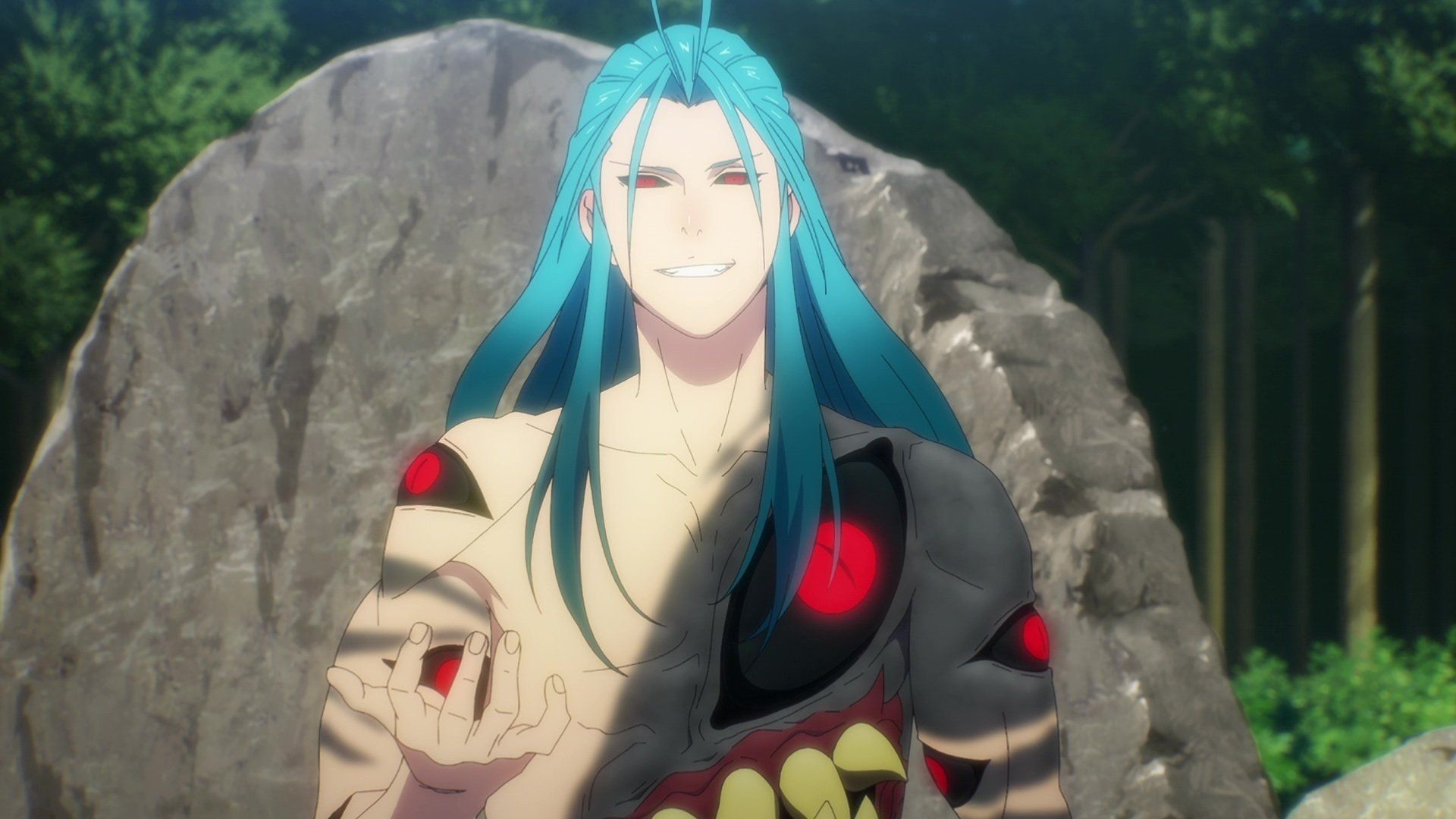 The God of High School background