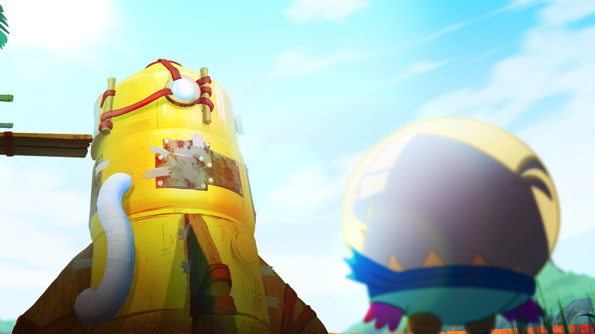 Angry Birds Mystery Island background