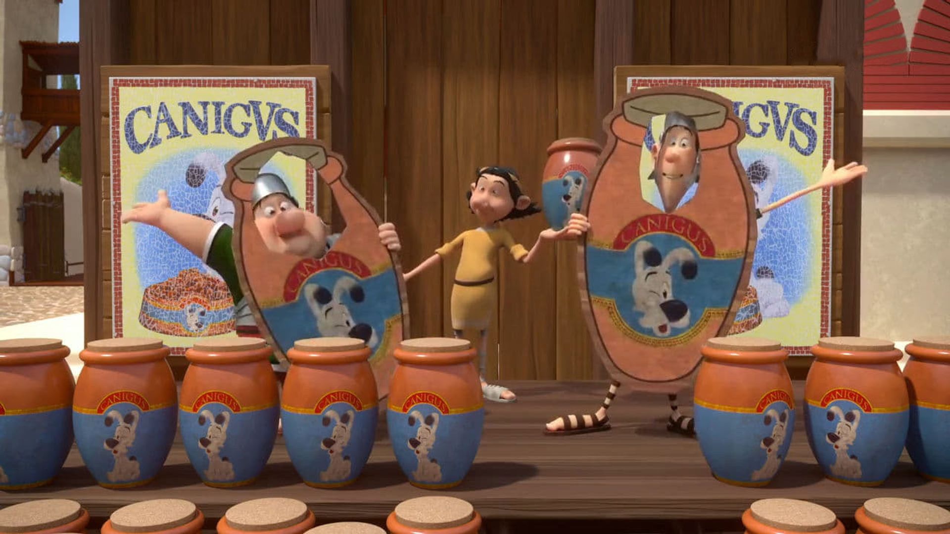 Idéfix et les Irréductibles background