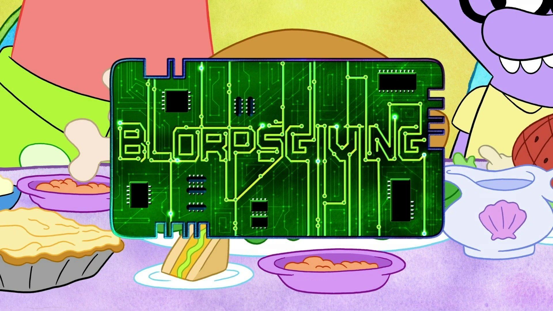 The Patrick Star Show background