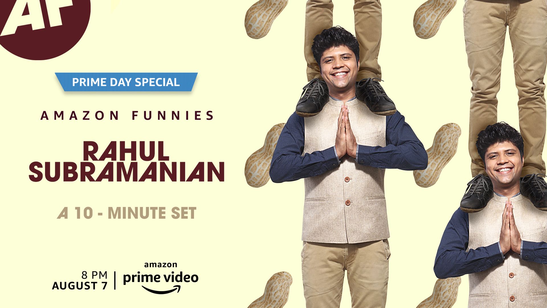 Amazon Funnies - 10 Minute Stand-ups background