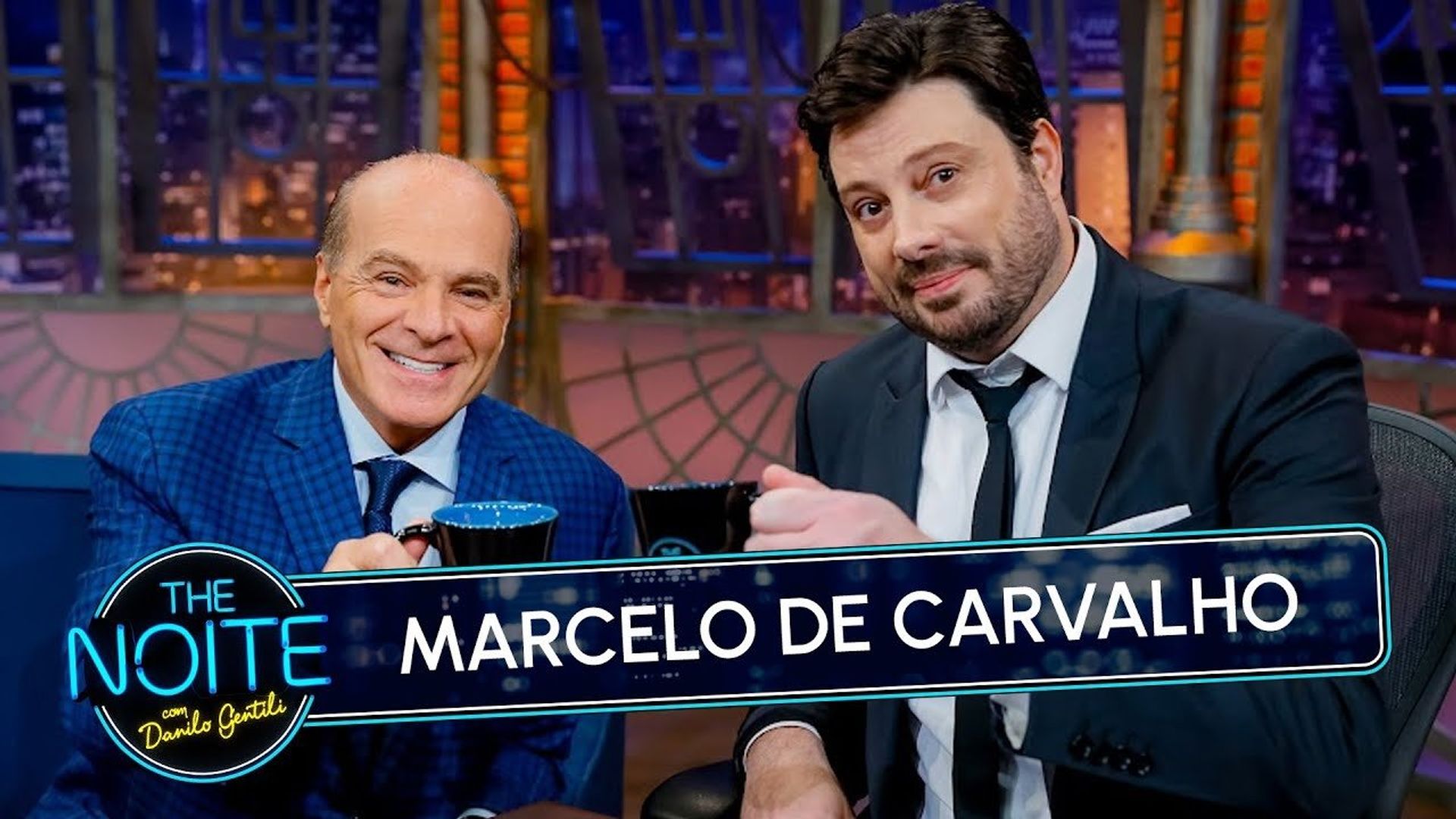 The Noite com Danilo Gentili background