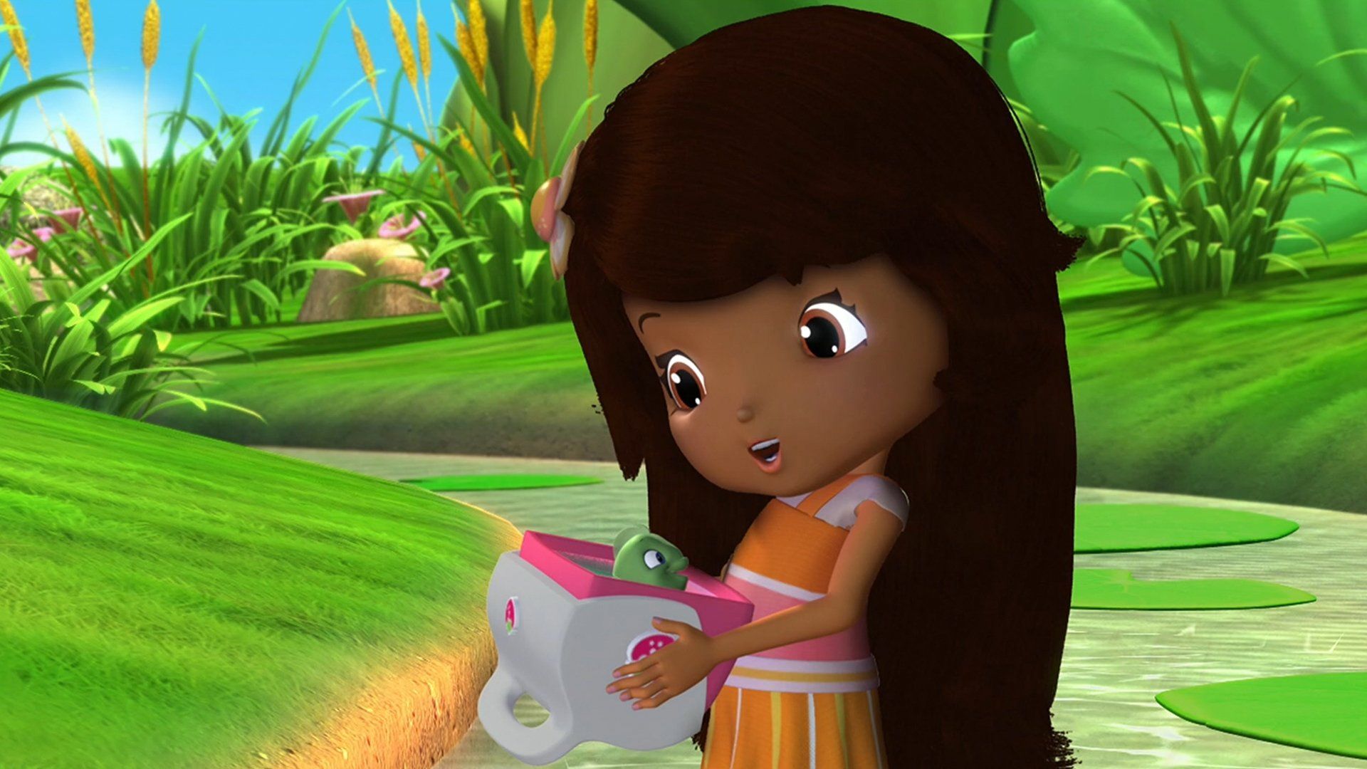 Strawberry Shortcake's Berry Bitty Adventures background