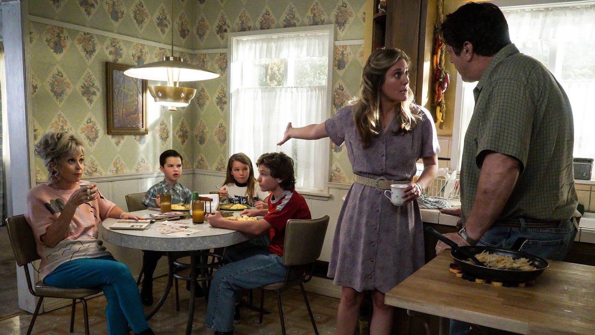 Young Sheldon background