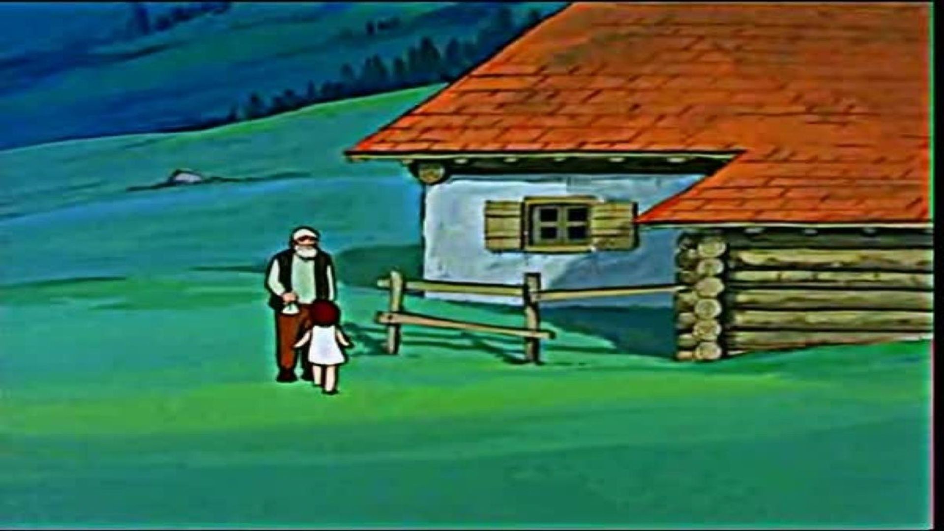 Heidi: A Girl of the Alps background