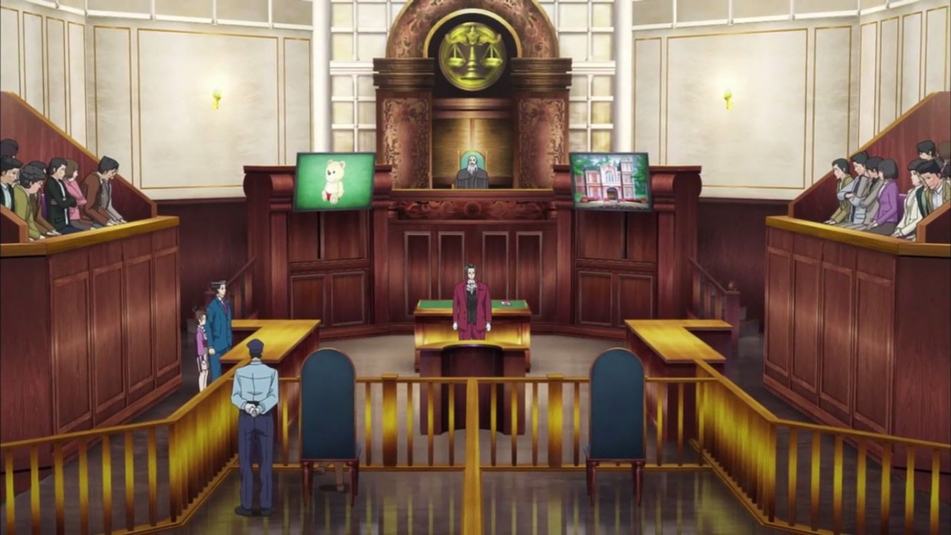 Ace Attorney background