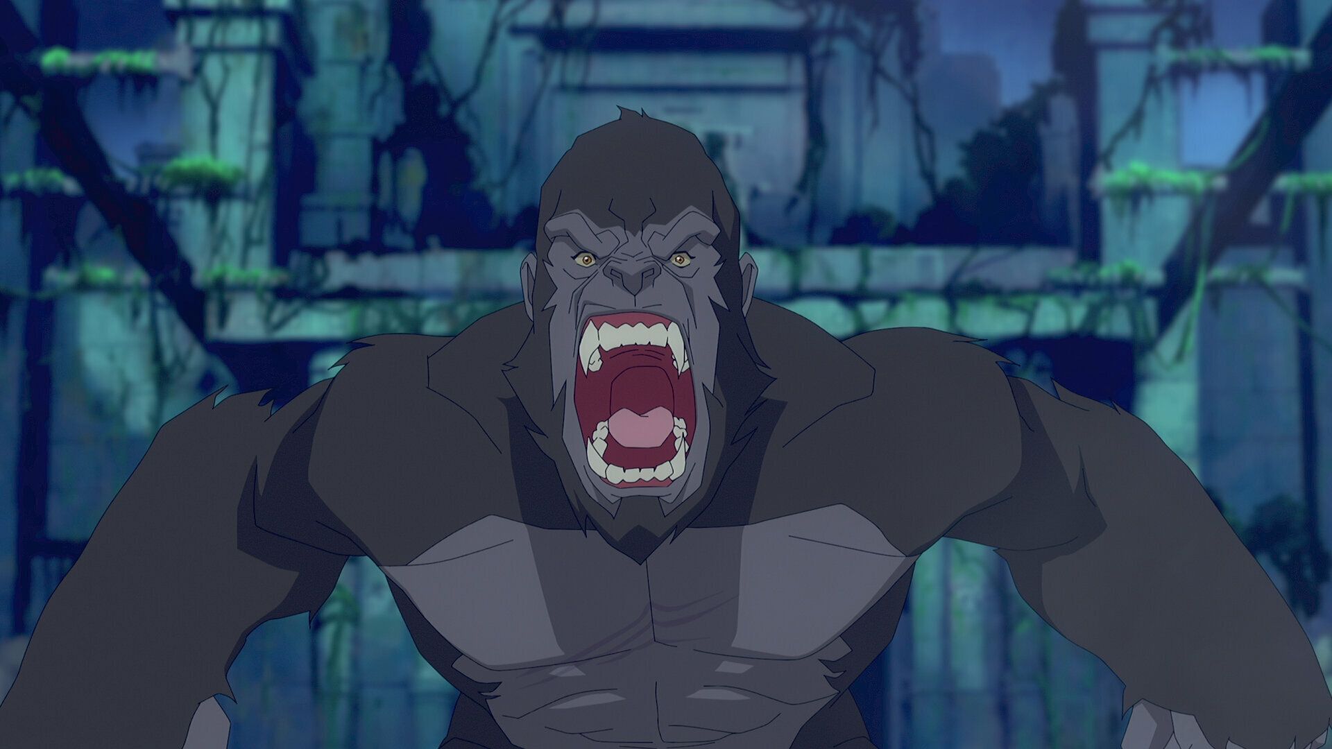 Skull Island background