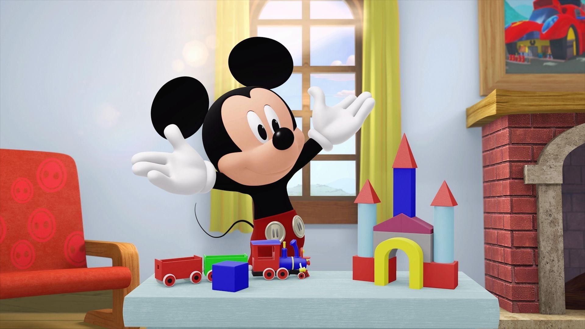 Me & Mickey background