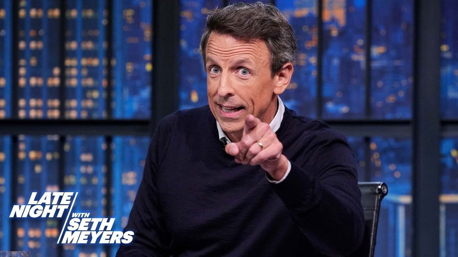 Late Night with Seth Meyers: Corrections" background