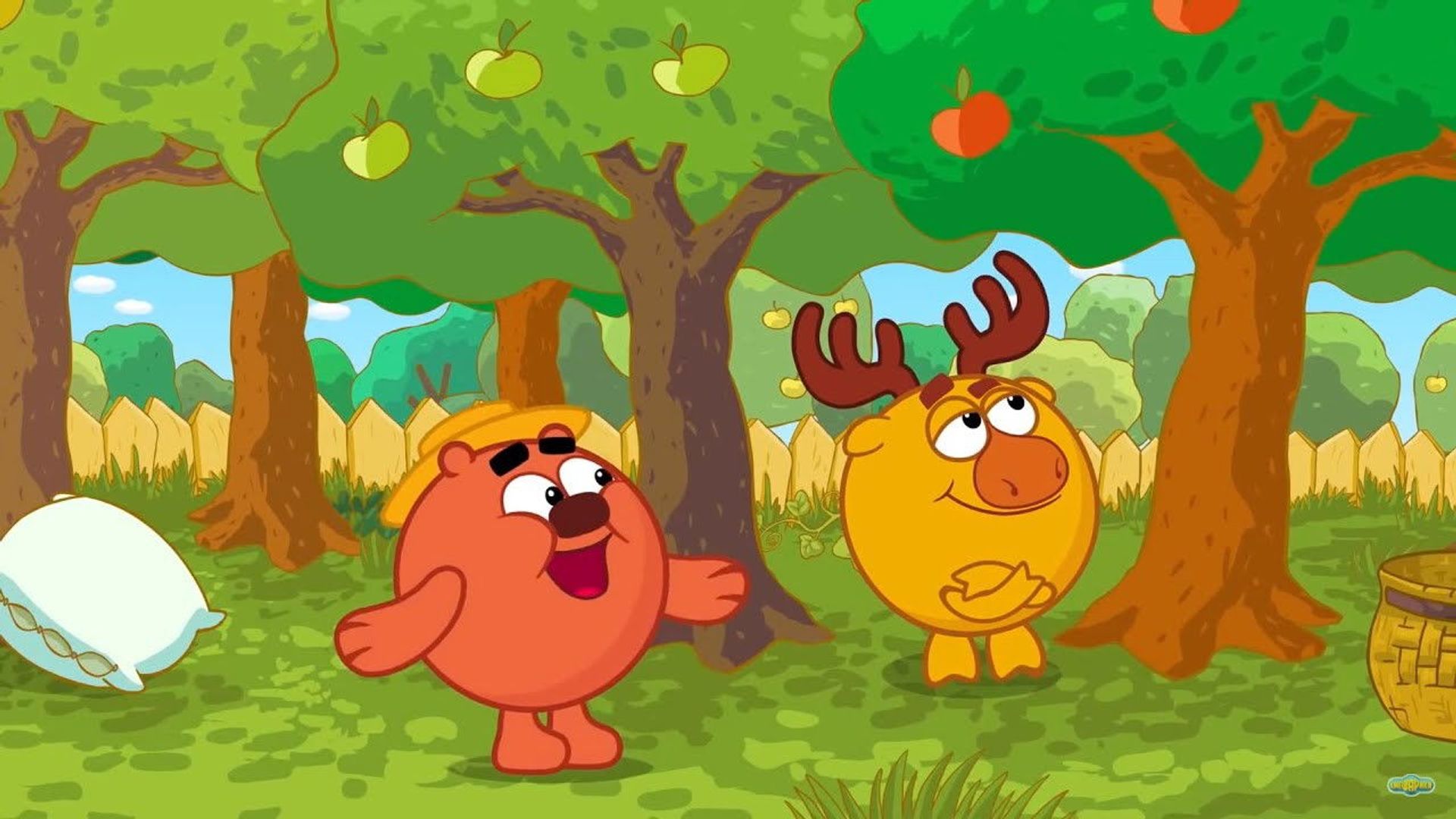 Kikoriki: New Season background