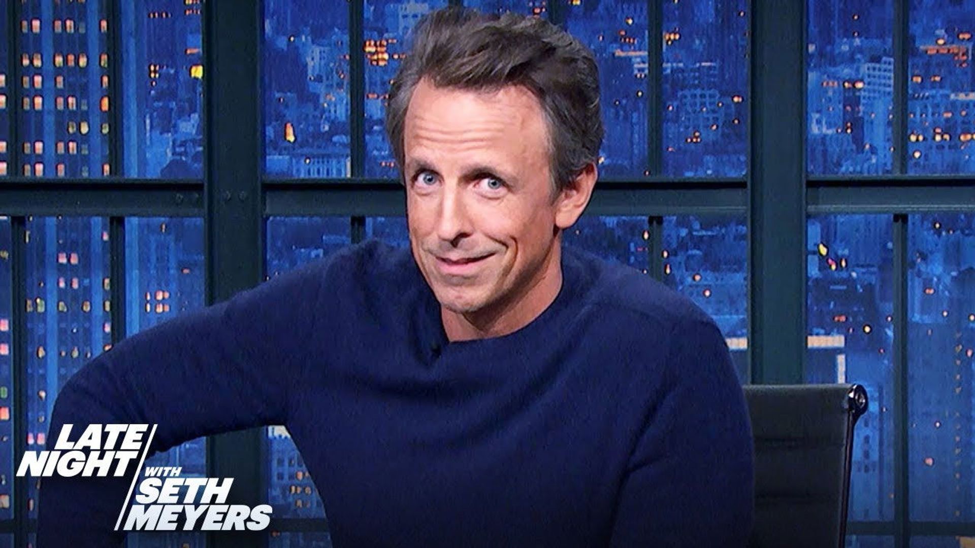 Late Night with Seth Meyers: Corrections" background
