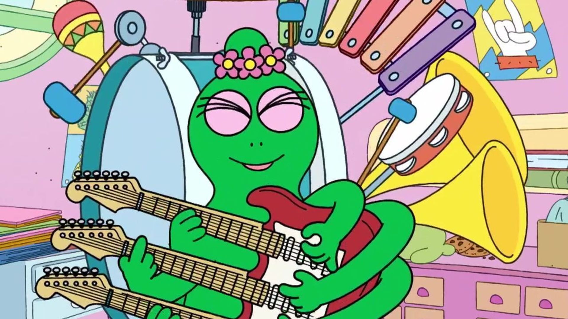 Barbapapa - One Big Happy Family background