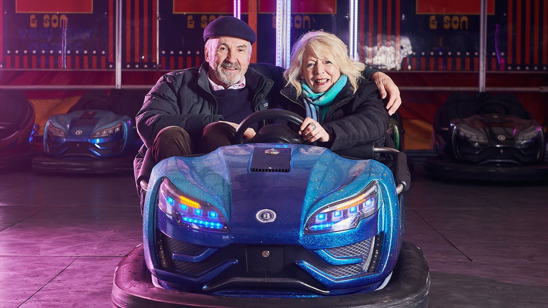 Alison & Larry: Billericay to Barry background