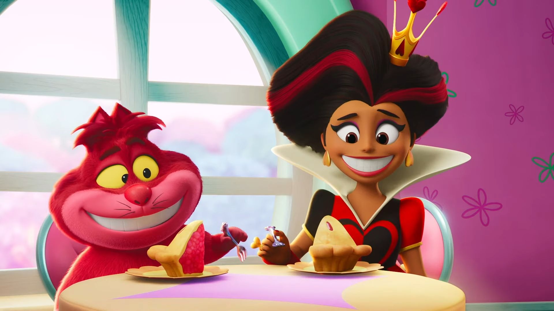 Alice's Wonderland Bakery background
