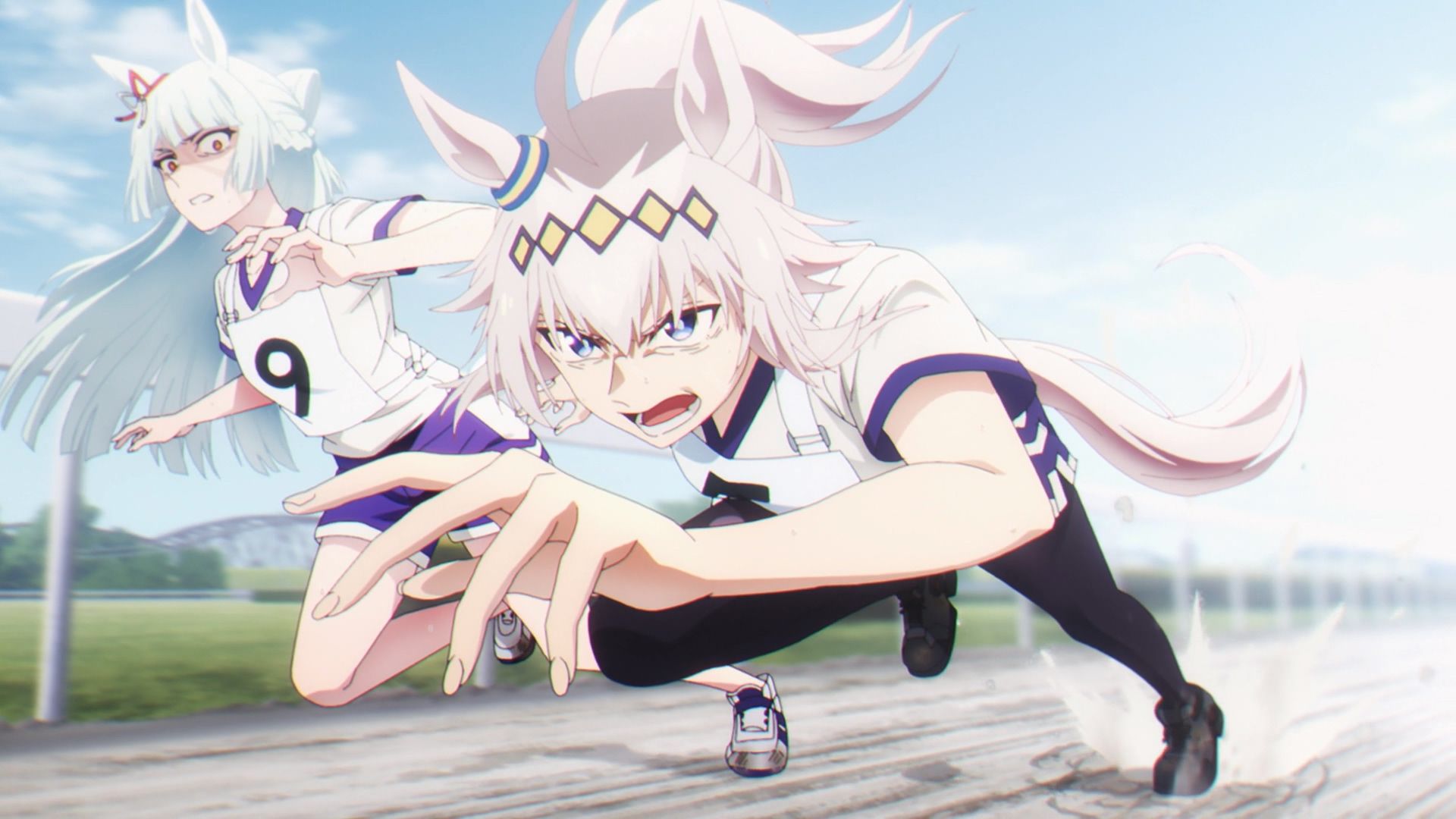 Umamusume: Cinderella Gray background