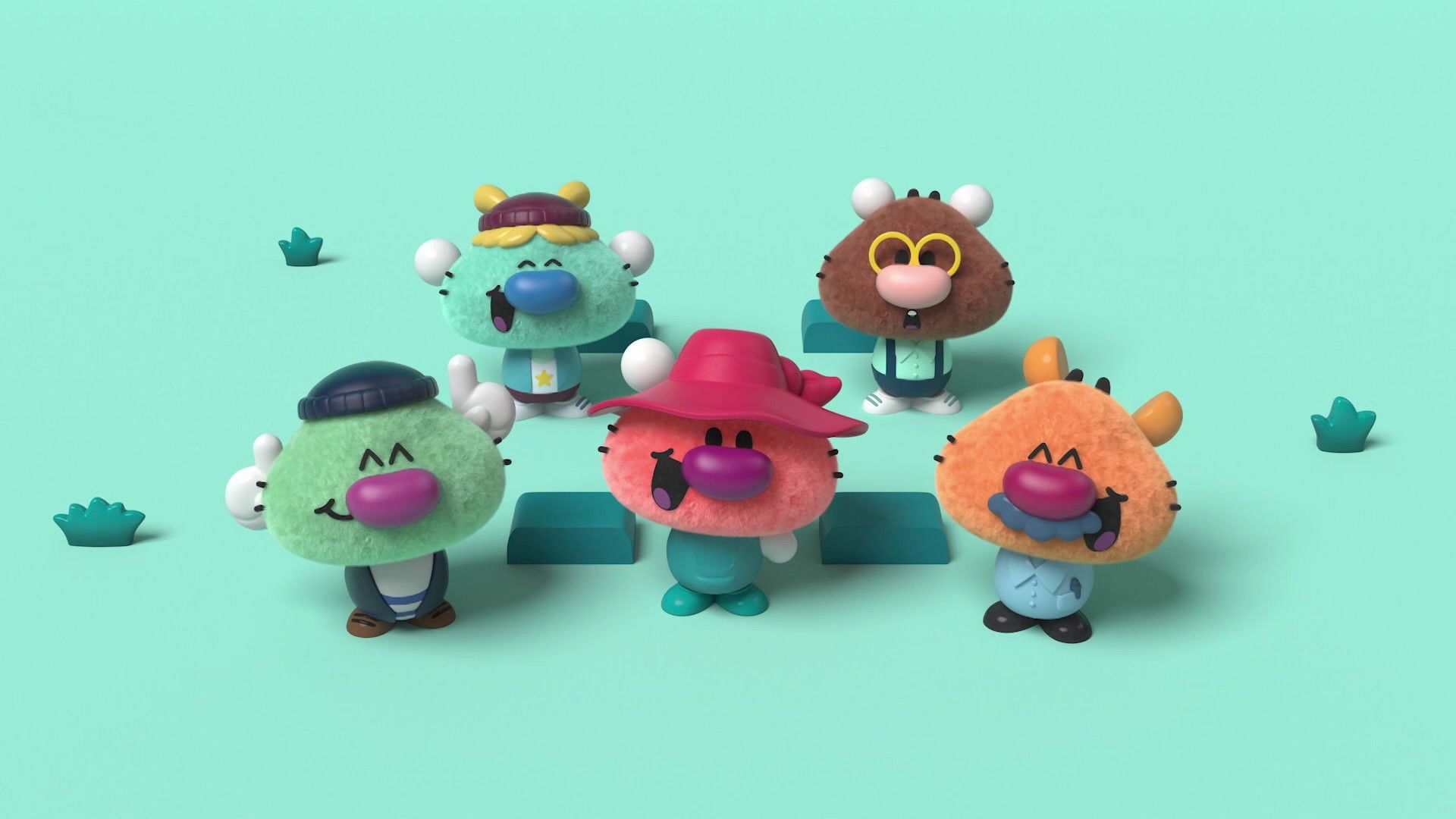 The New Adventures of Oggy background