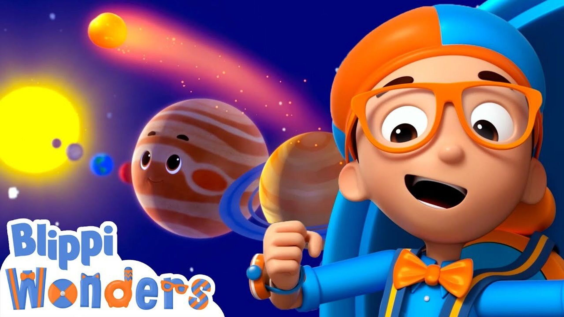 Blippi Wonders background