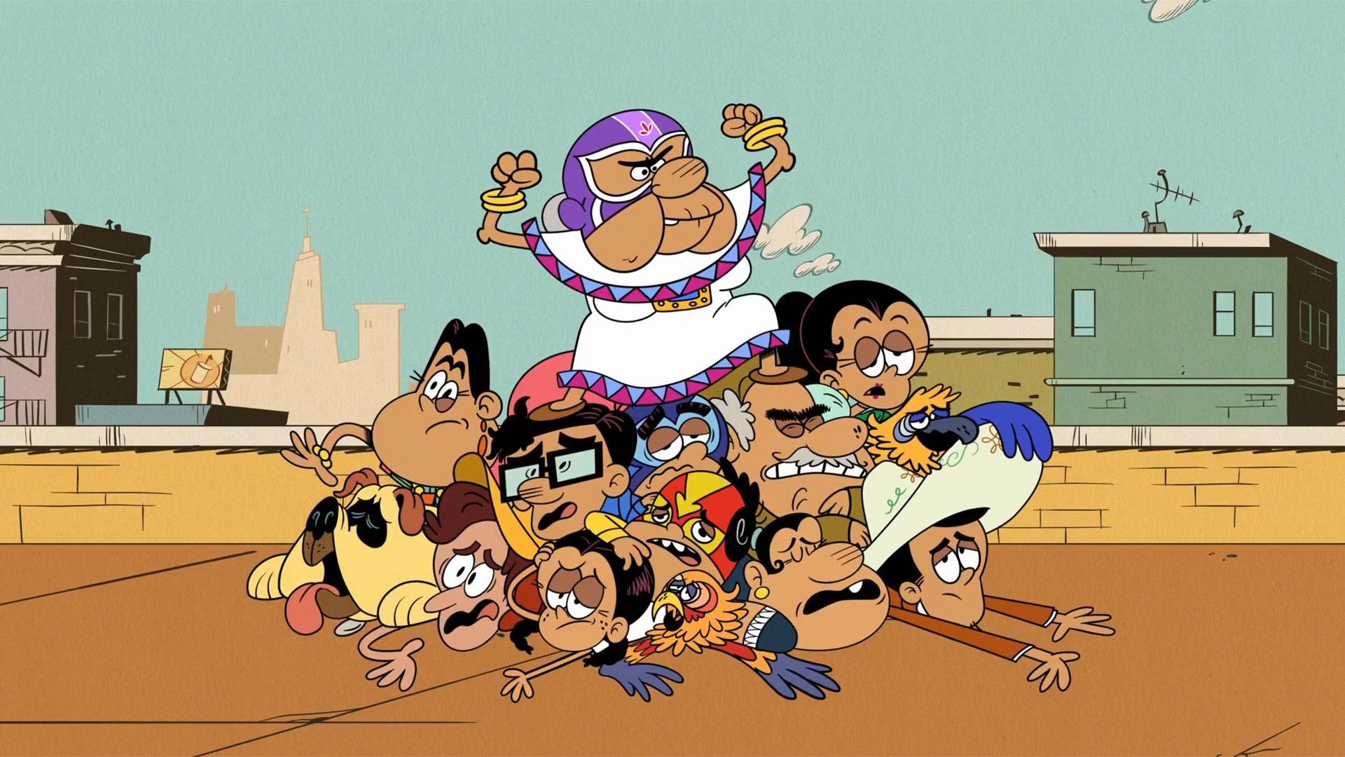 The Casagrandes background