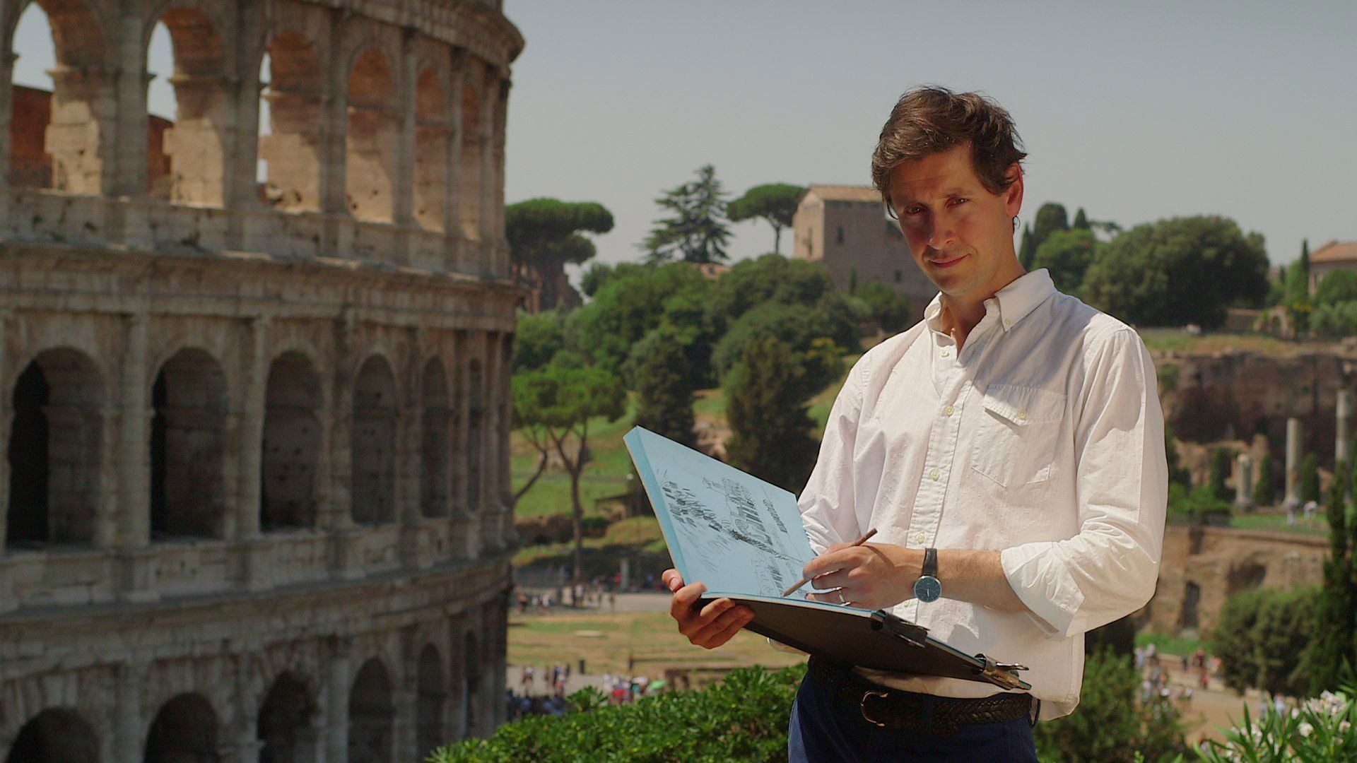 The Story of Scottish Art background