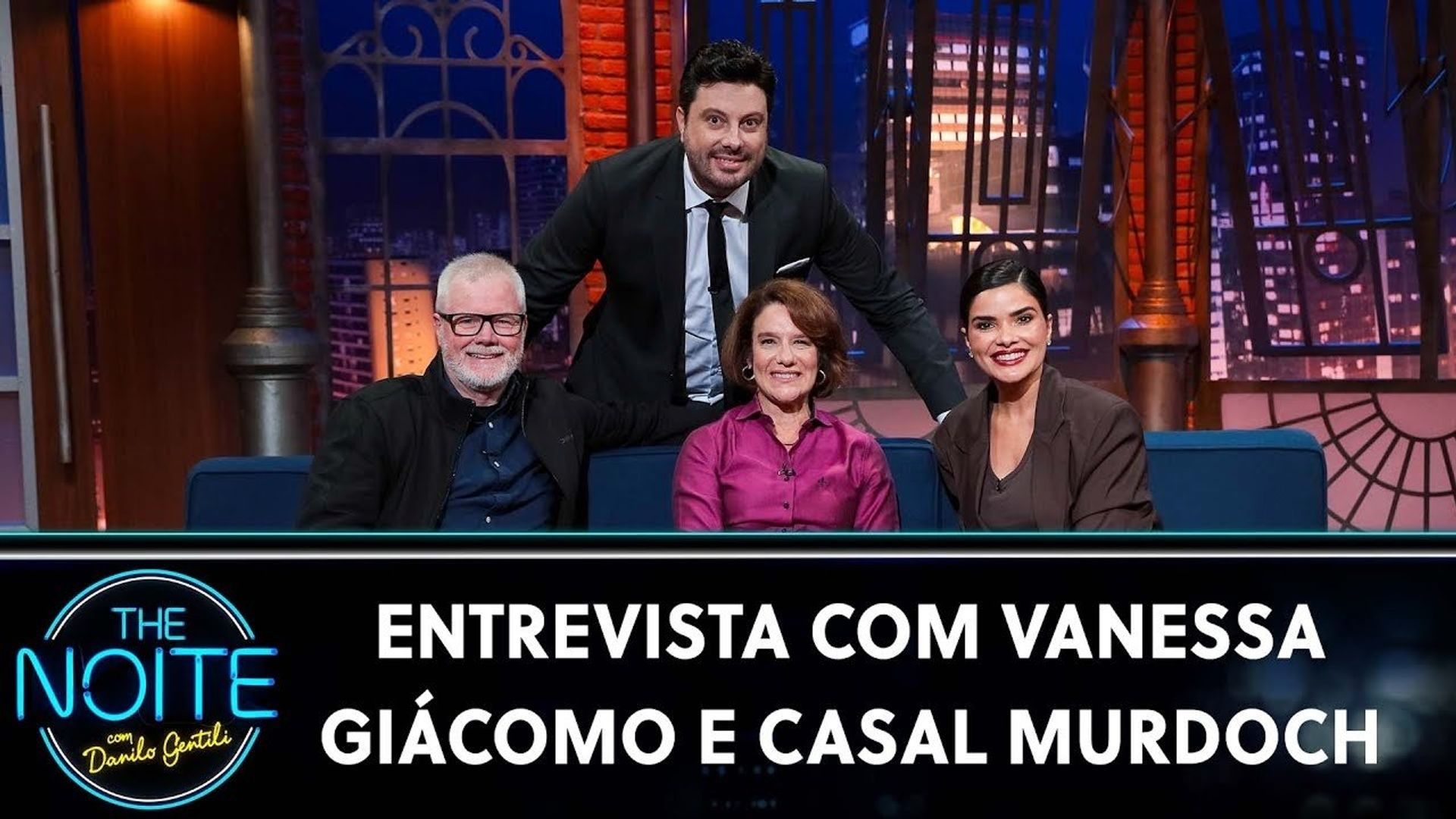 The Noite com Danilo Gentili background