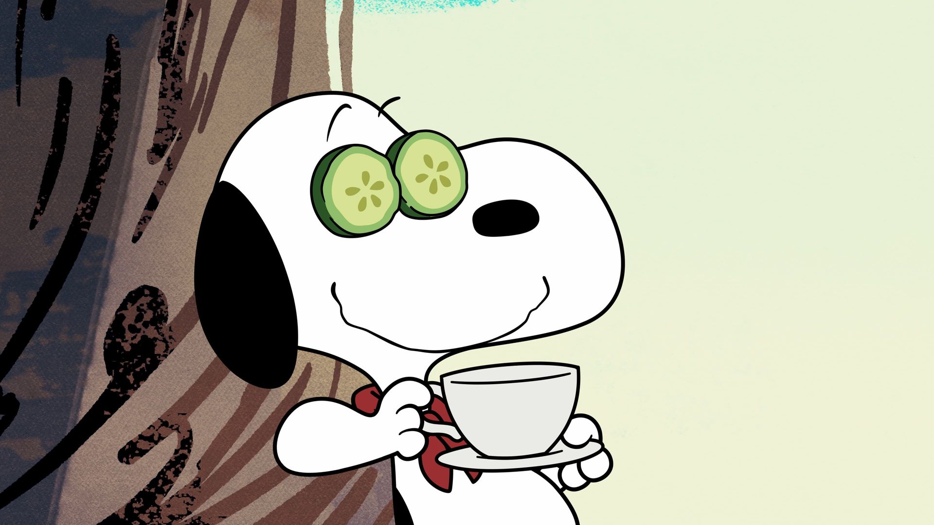 Camp Snoopy background