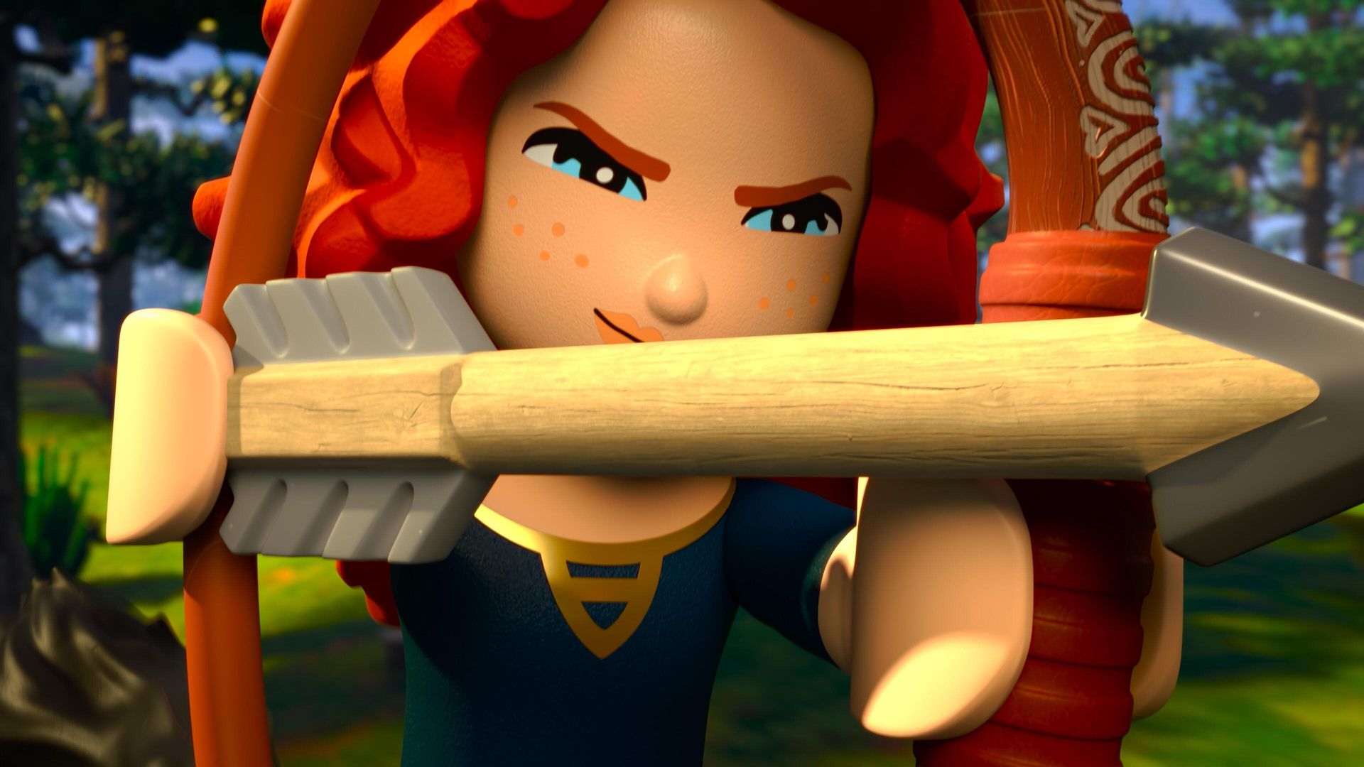 Lego Pixar: BrickToons background