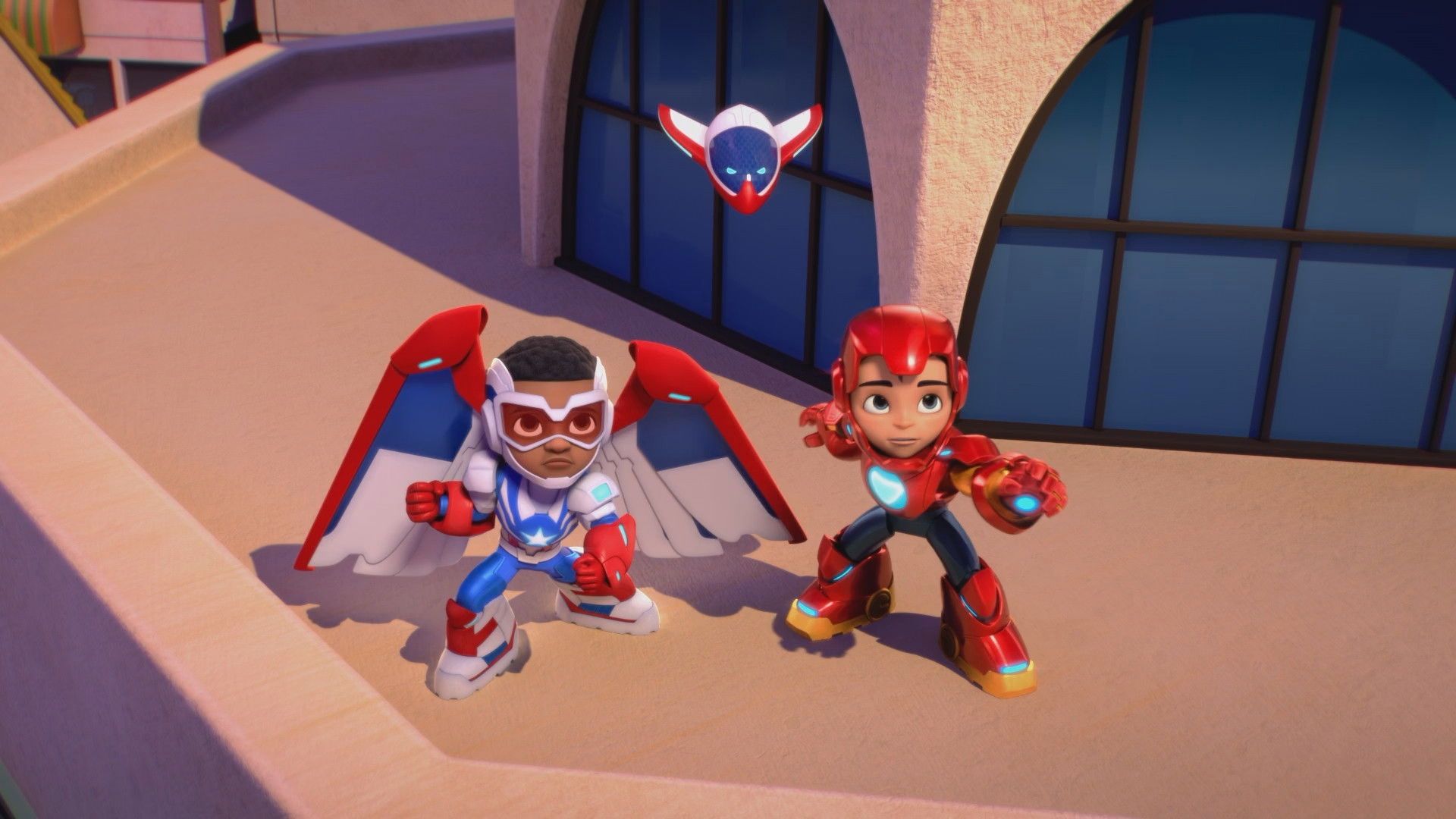 Iron Man and His Awesome Friends background