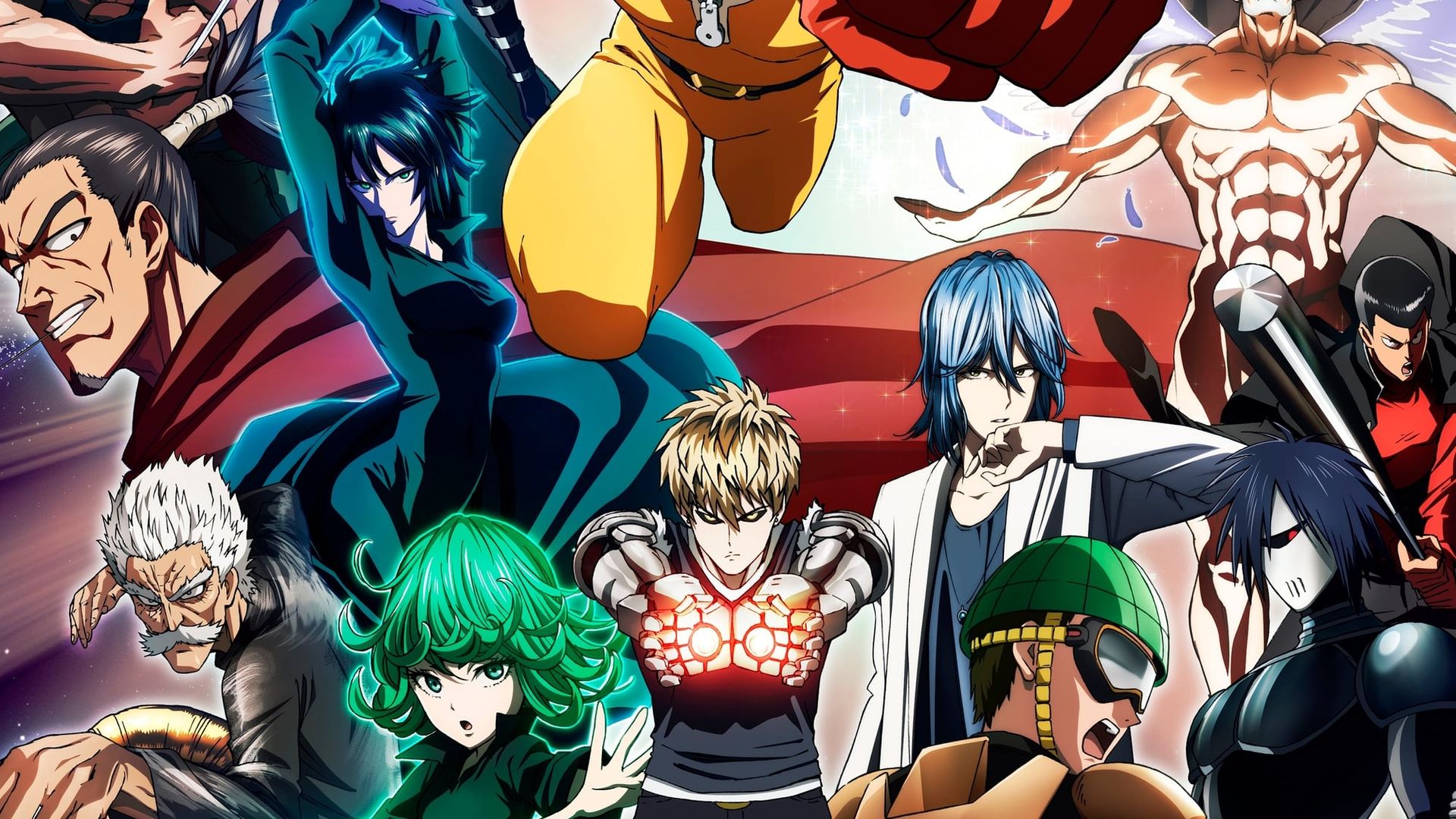 One Punch Man background