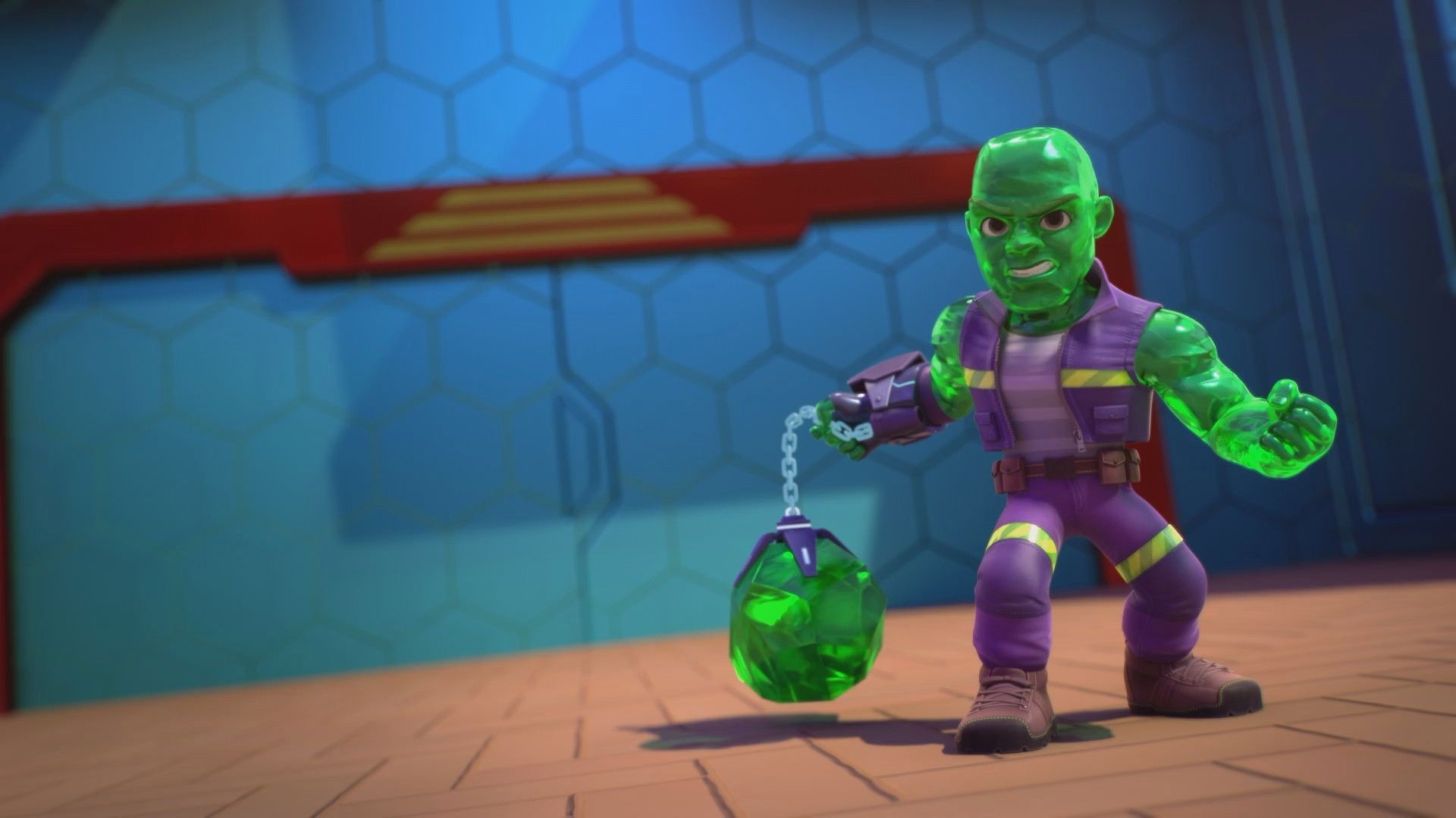 Iron Man and His Awesome Friends background