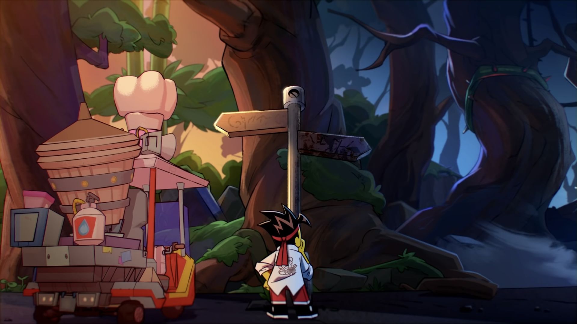 Monkie Kid background