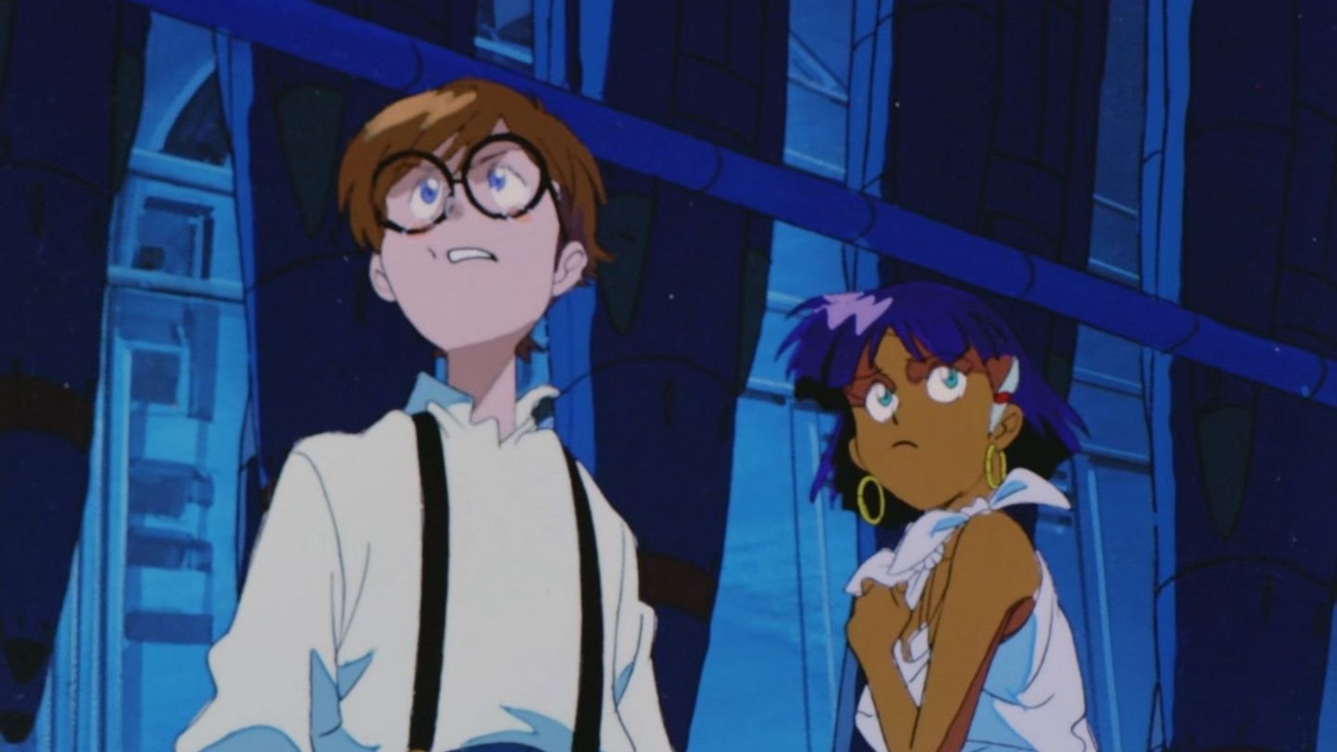 Nadia: The Secret of Blue Water background