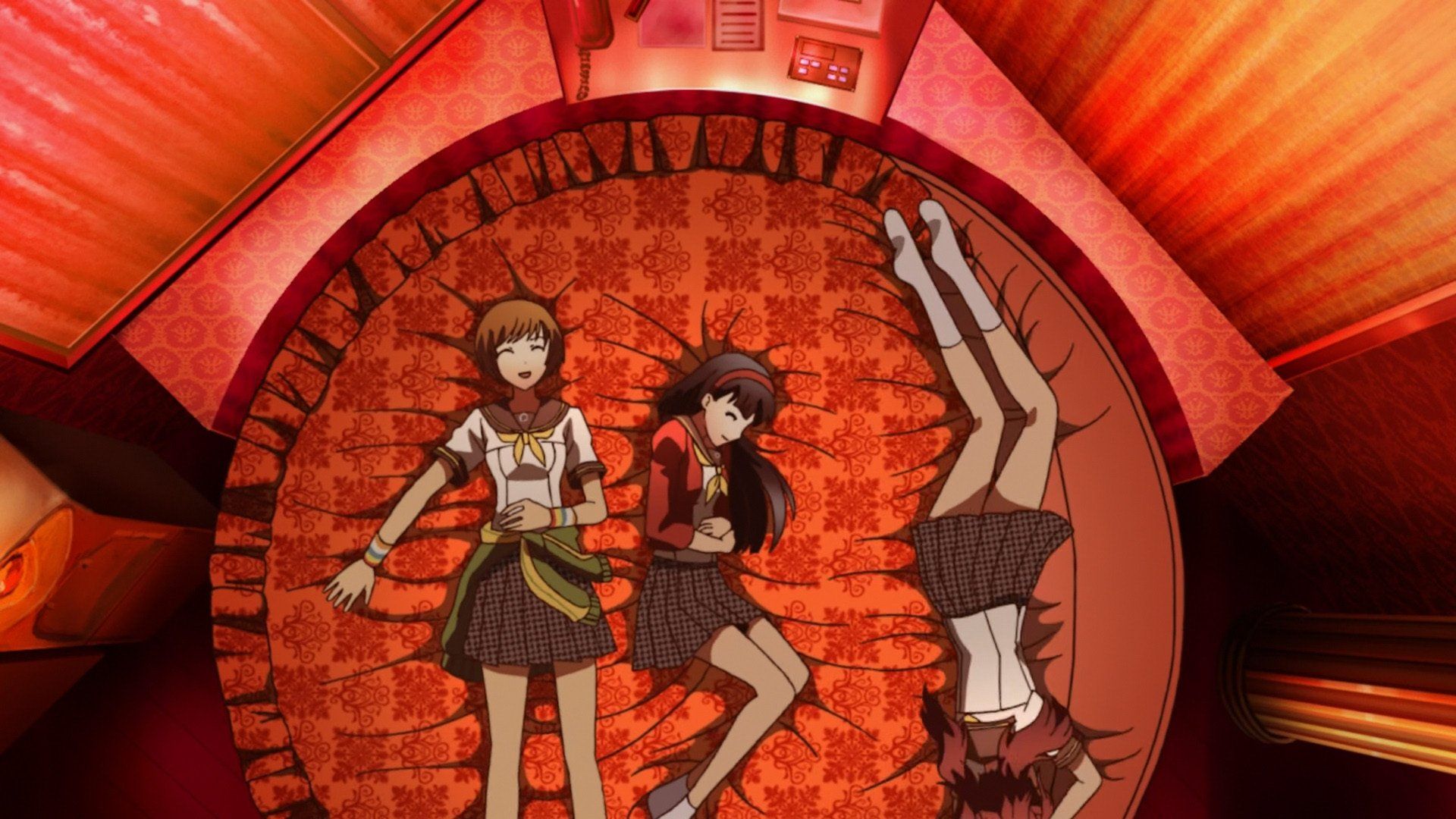 Persona 4: The Animation background