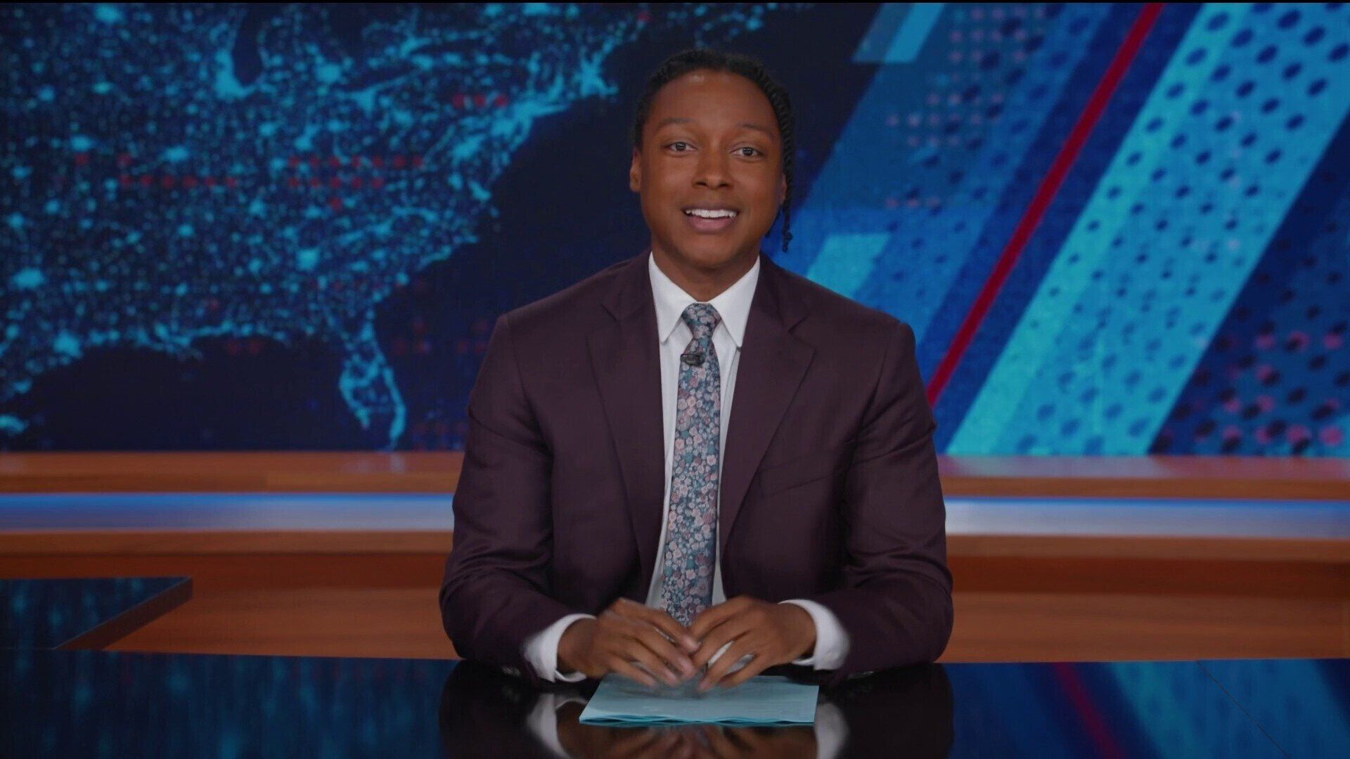 The Daily Show background