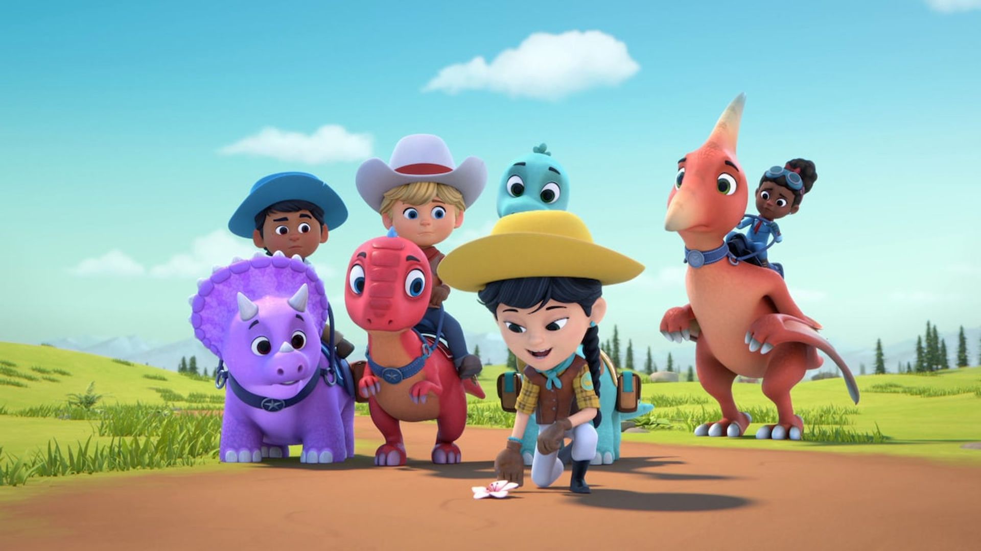 Dino Ranch background