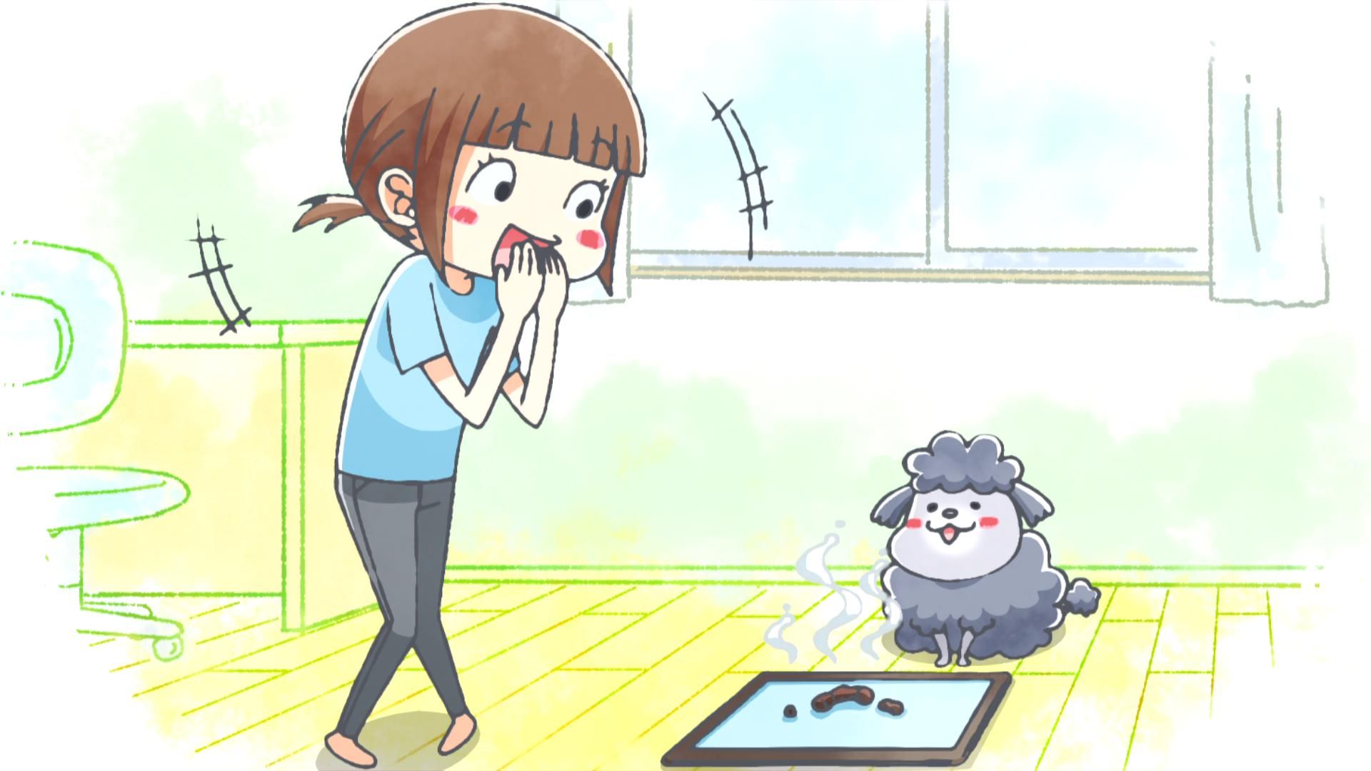 Inu to Neko Docchi mo Katteru to Mainichi Tanoshii background