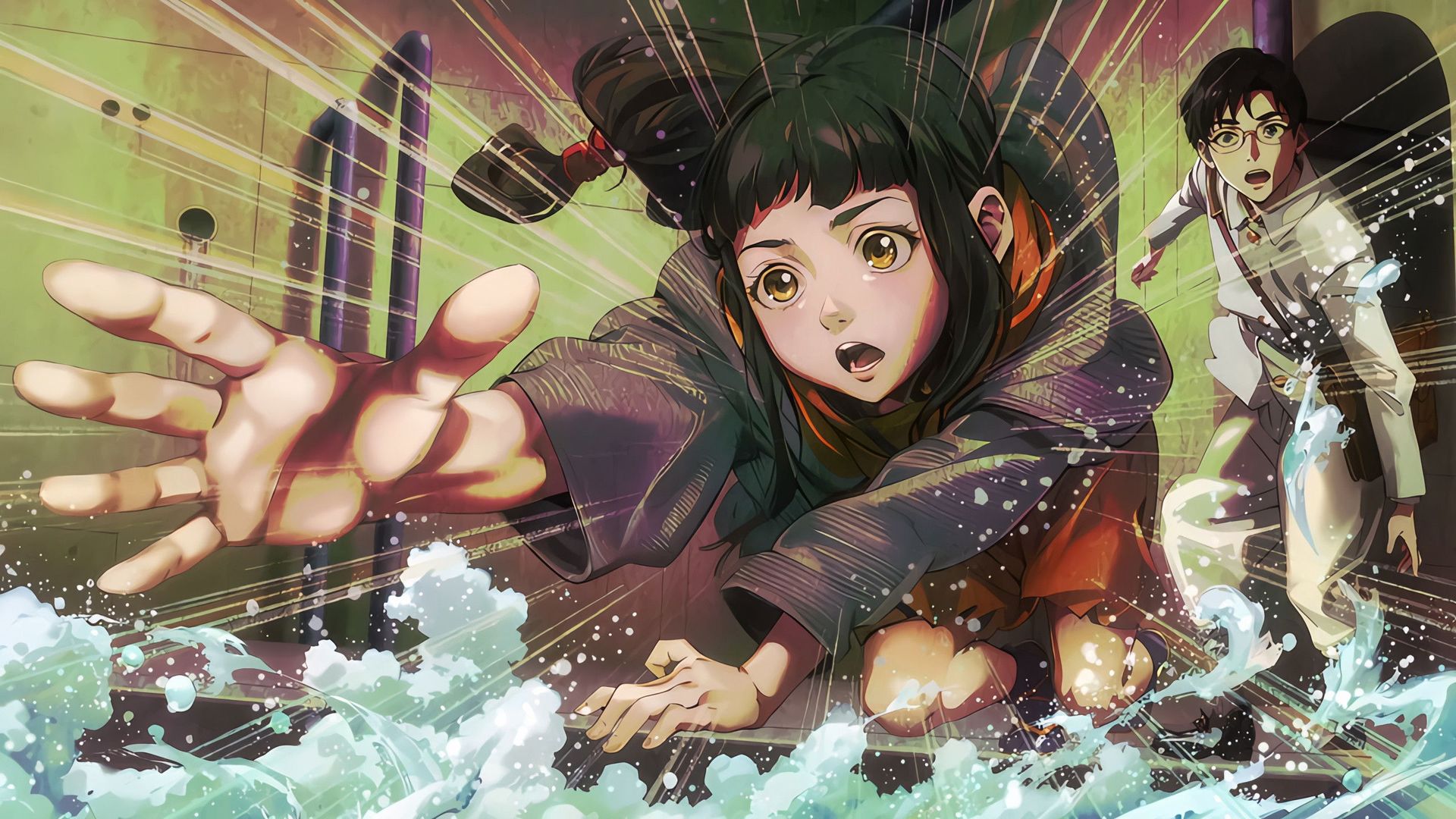 The Fire Hunter background