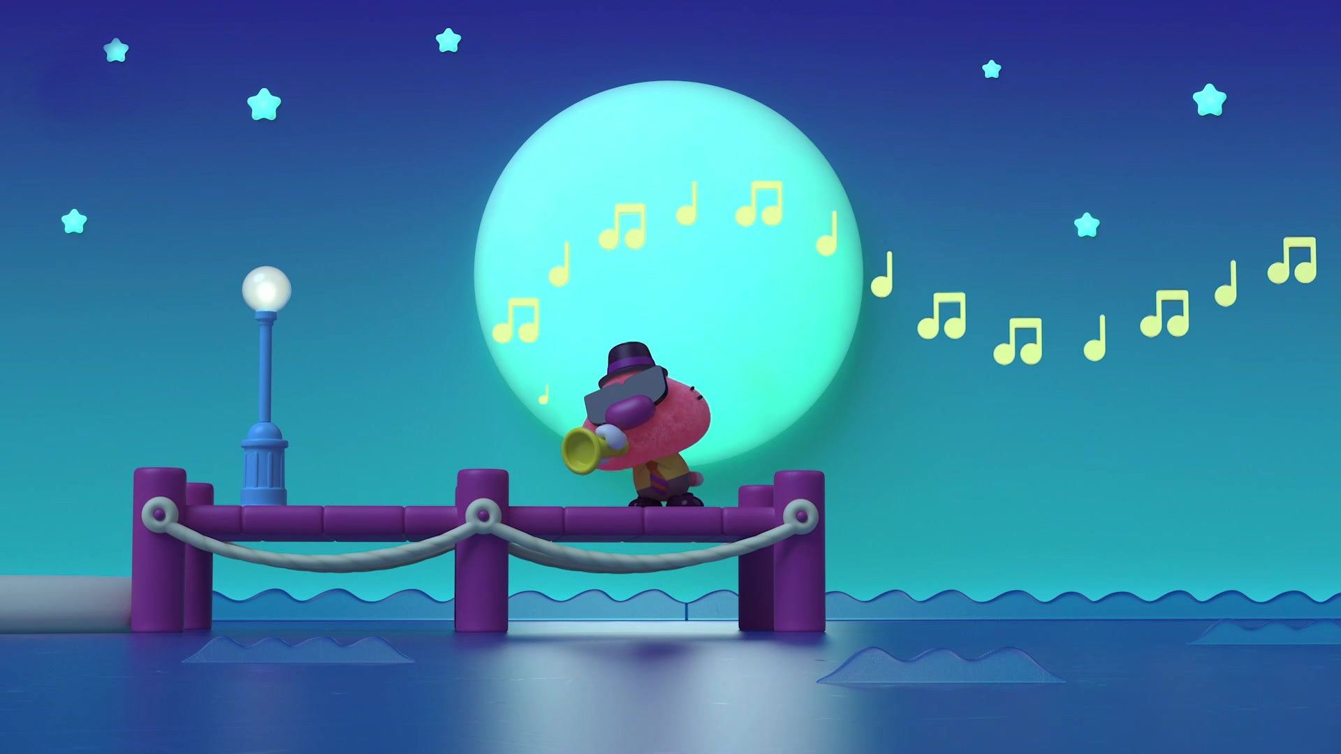 The New Adventures of Oggy background