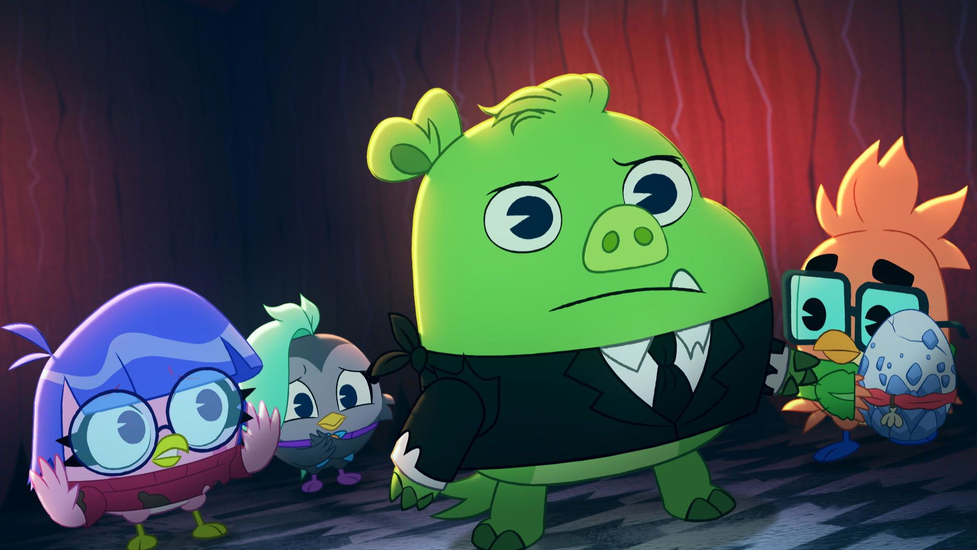 Angry Birds Mystery Island background