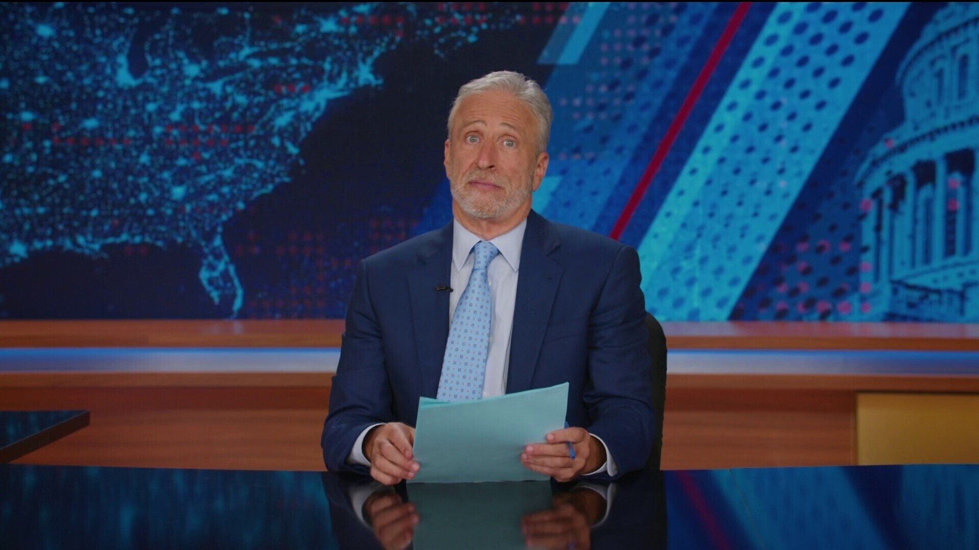 The Daily Show background