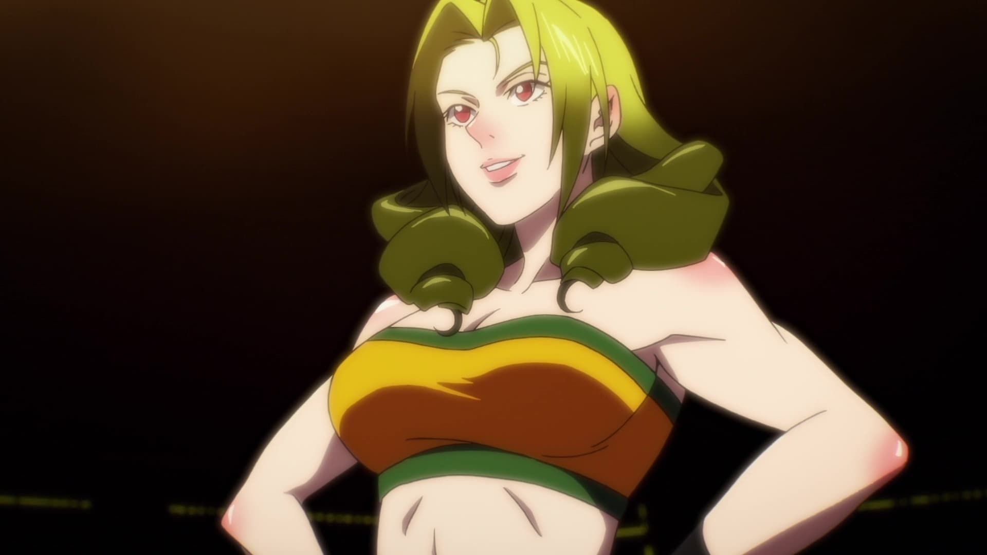 The God of High School background