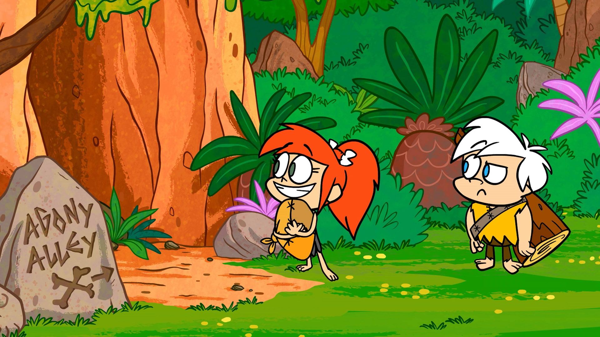 Yabba-Dabba Dinosaurs! background