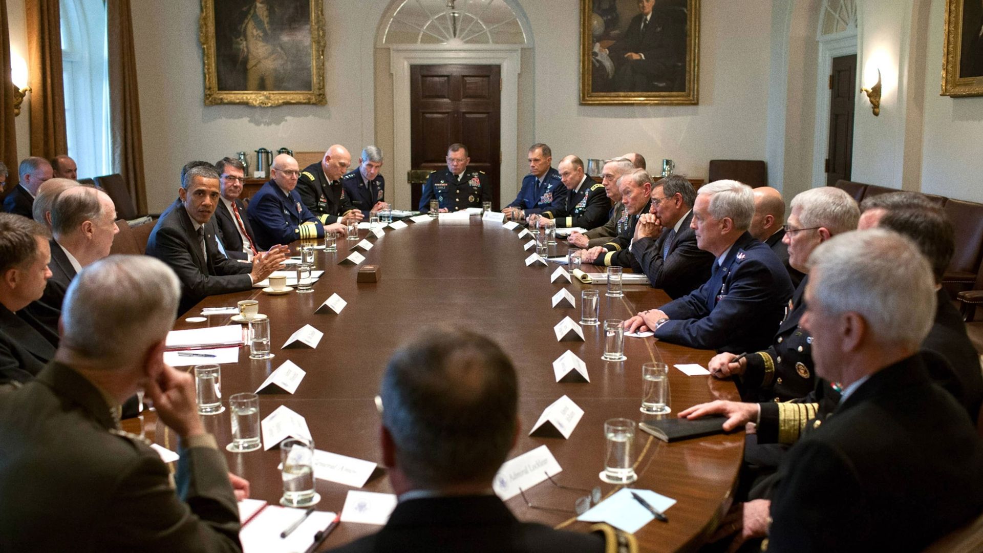 Corridors of Power: Should America Police the World? background