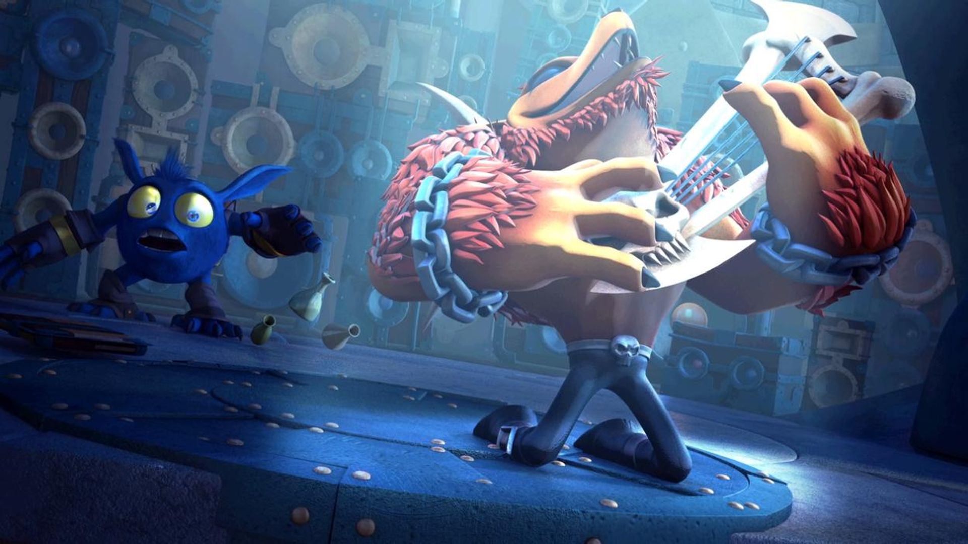 Skylanders Academy background