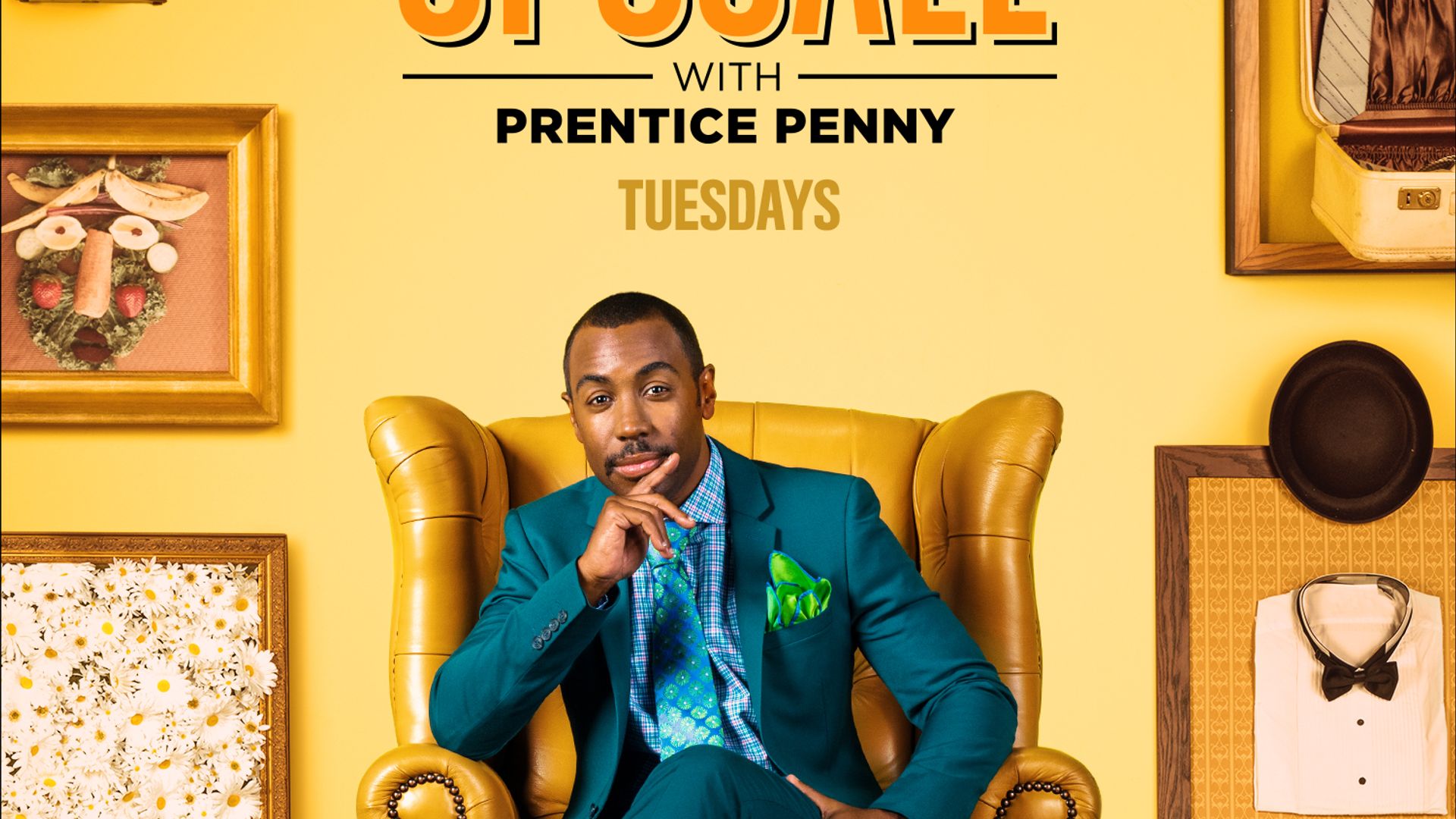 Upscale with Prentice Penny background