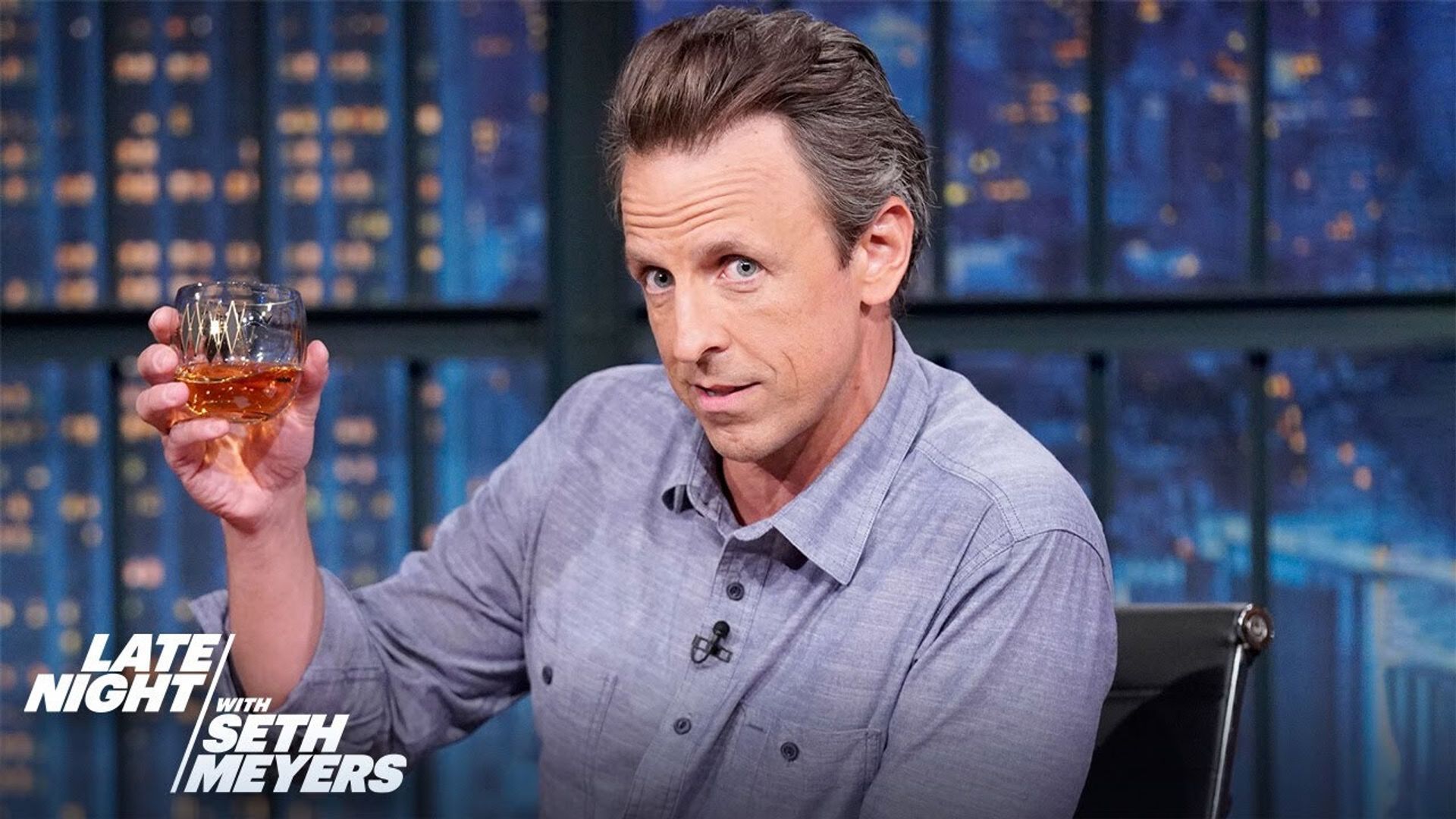 Late Night with Seth Meyers: Corrections" background
