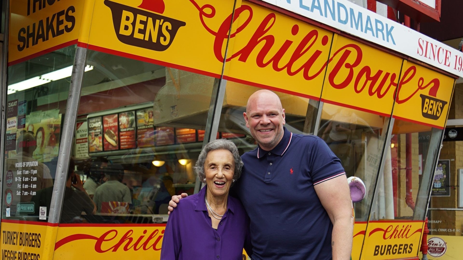 Tom Kerridge's American Feast background