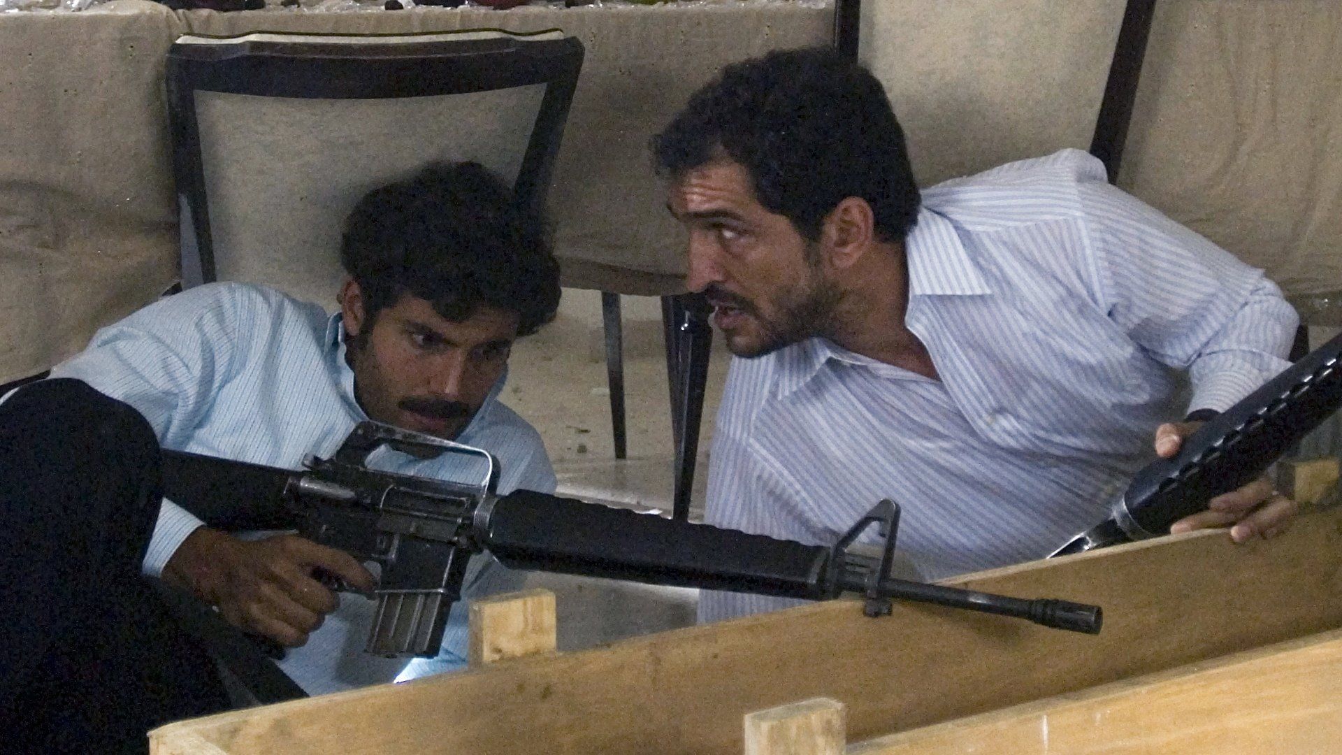 House of Saddam background