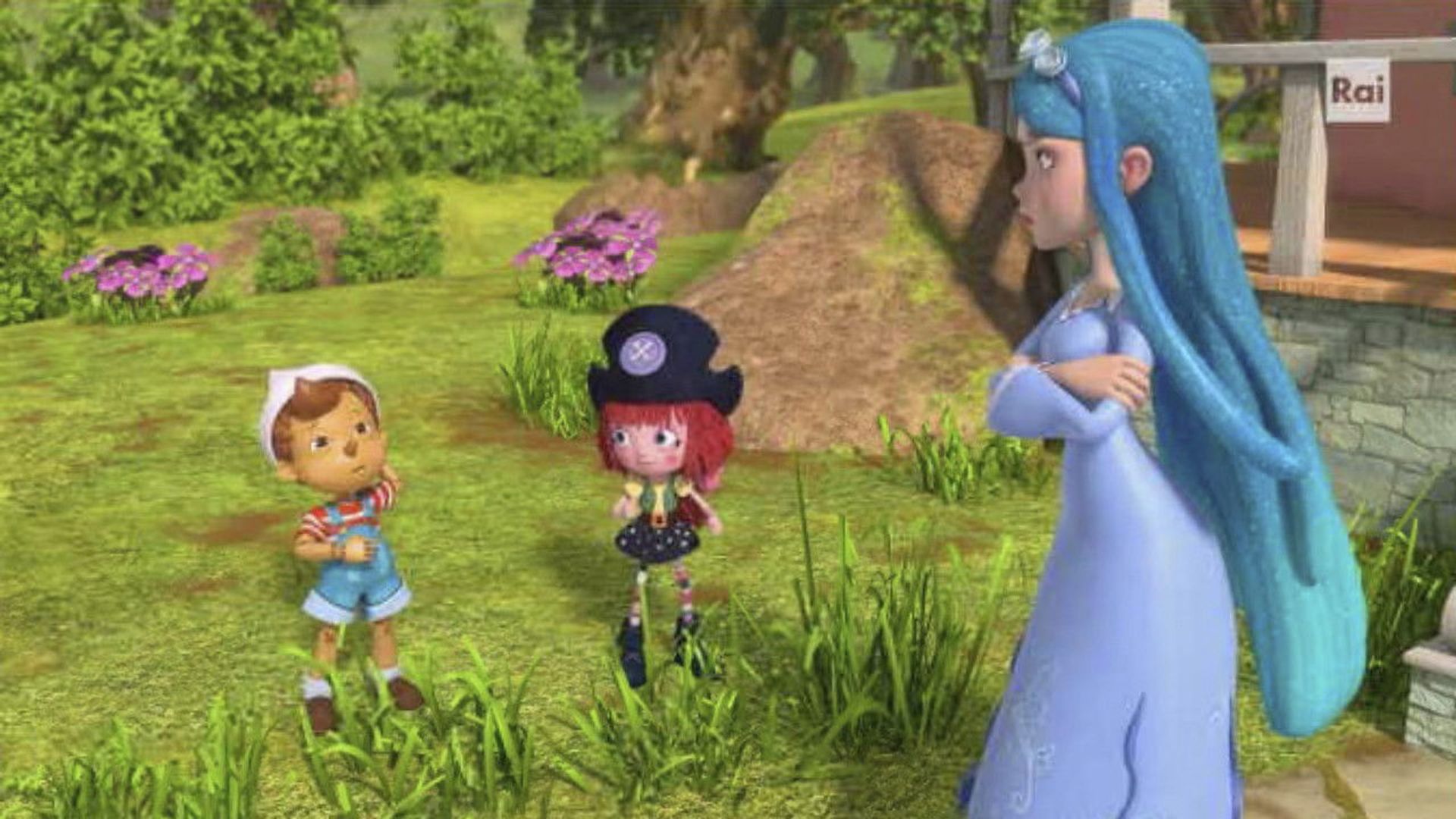 Pinocchio and Friends background