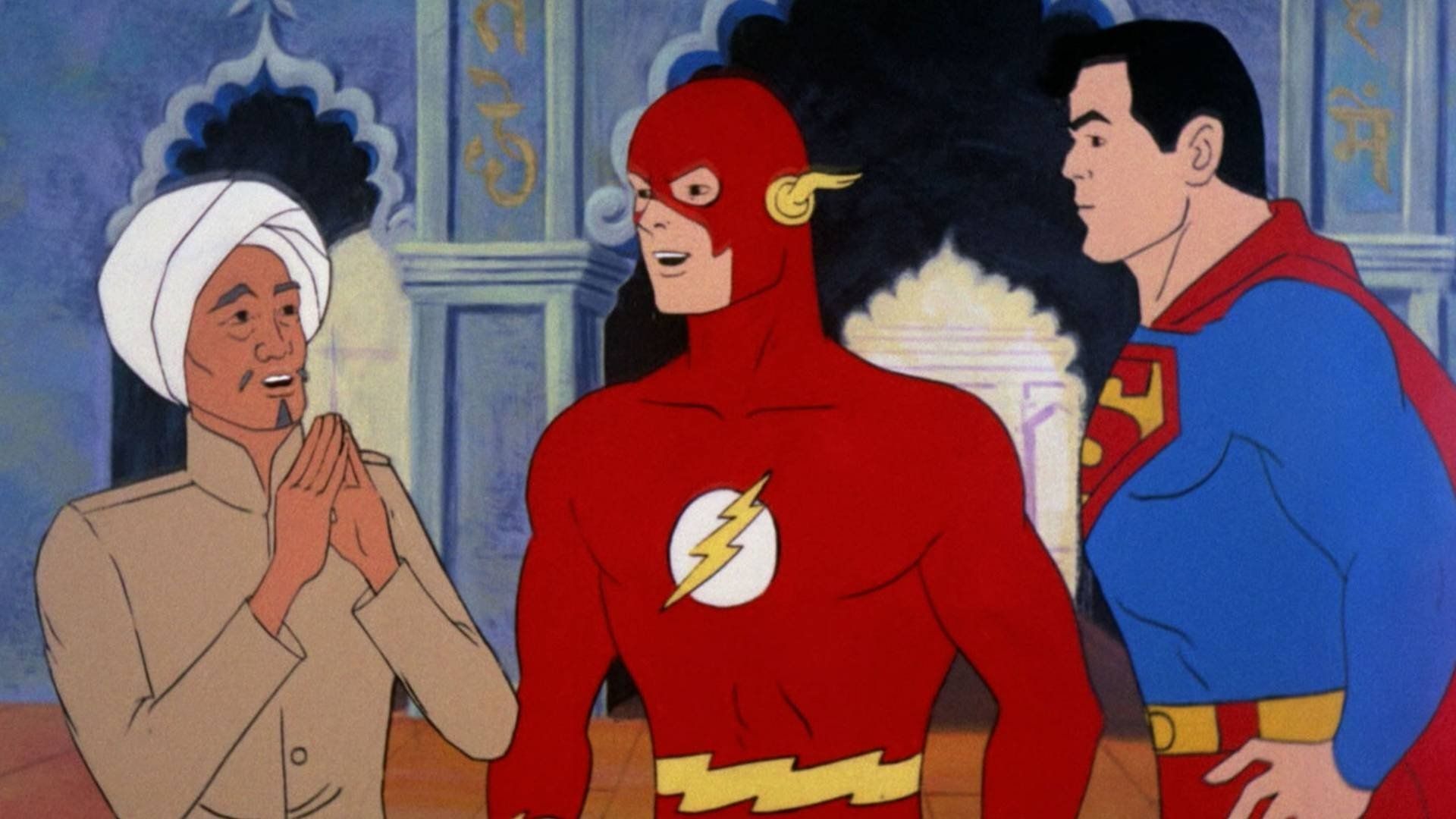 Super Friends background