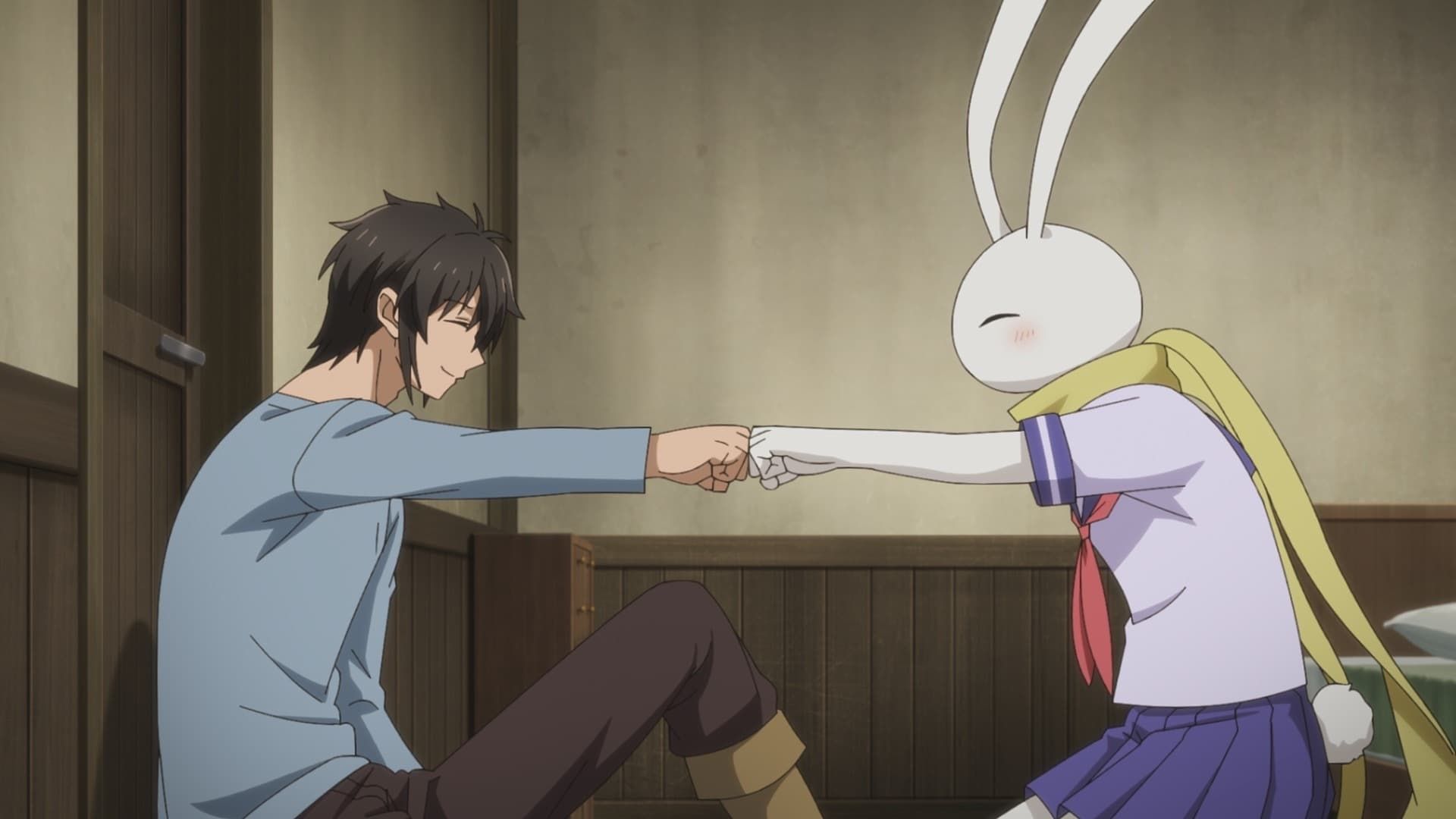 Peach Boy Riverside background